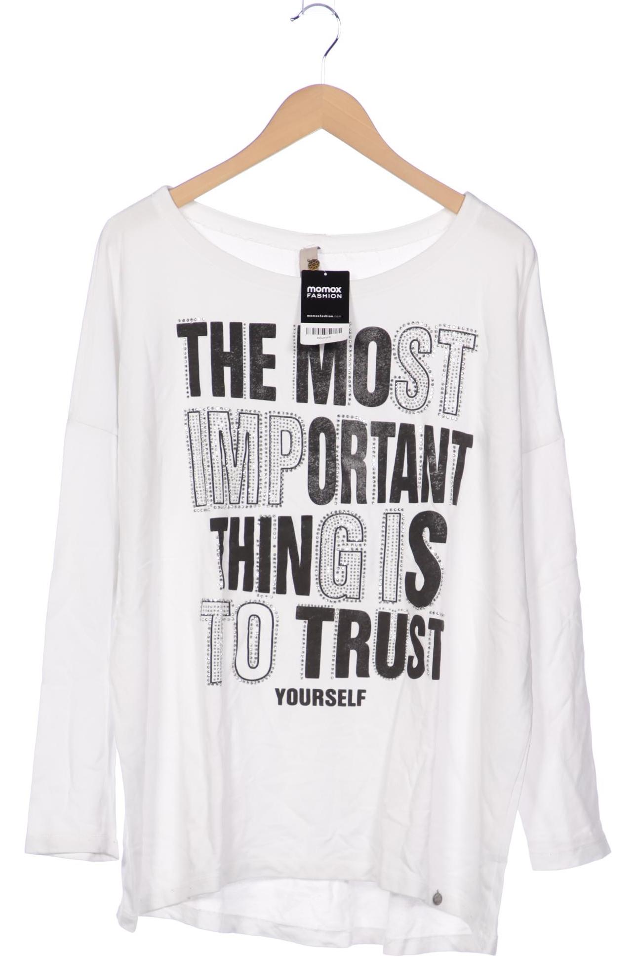 

tredy Damen Sweatshirt, weiß