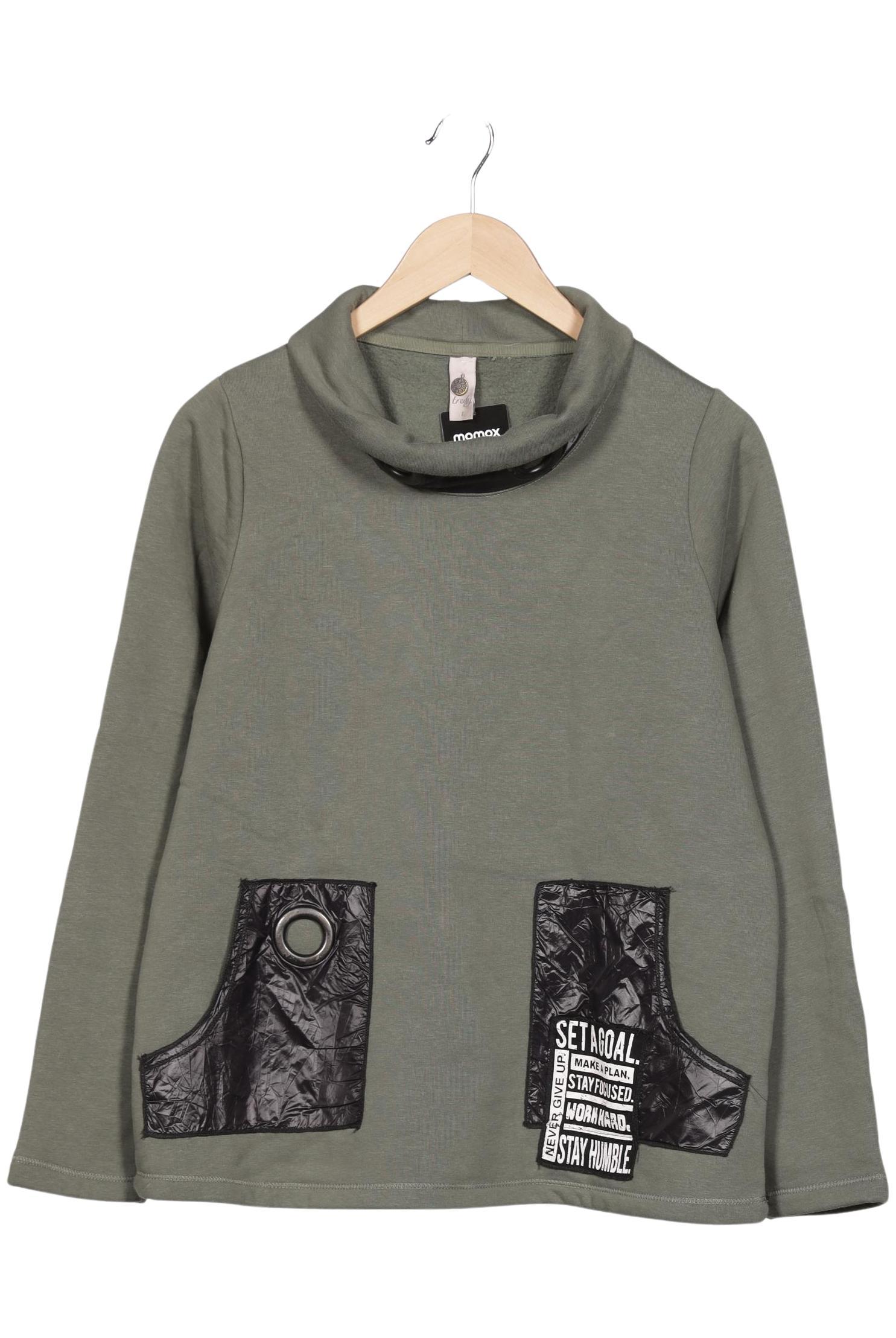 

tredy Damen Sweatshirt, grün, Gr. 36