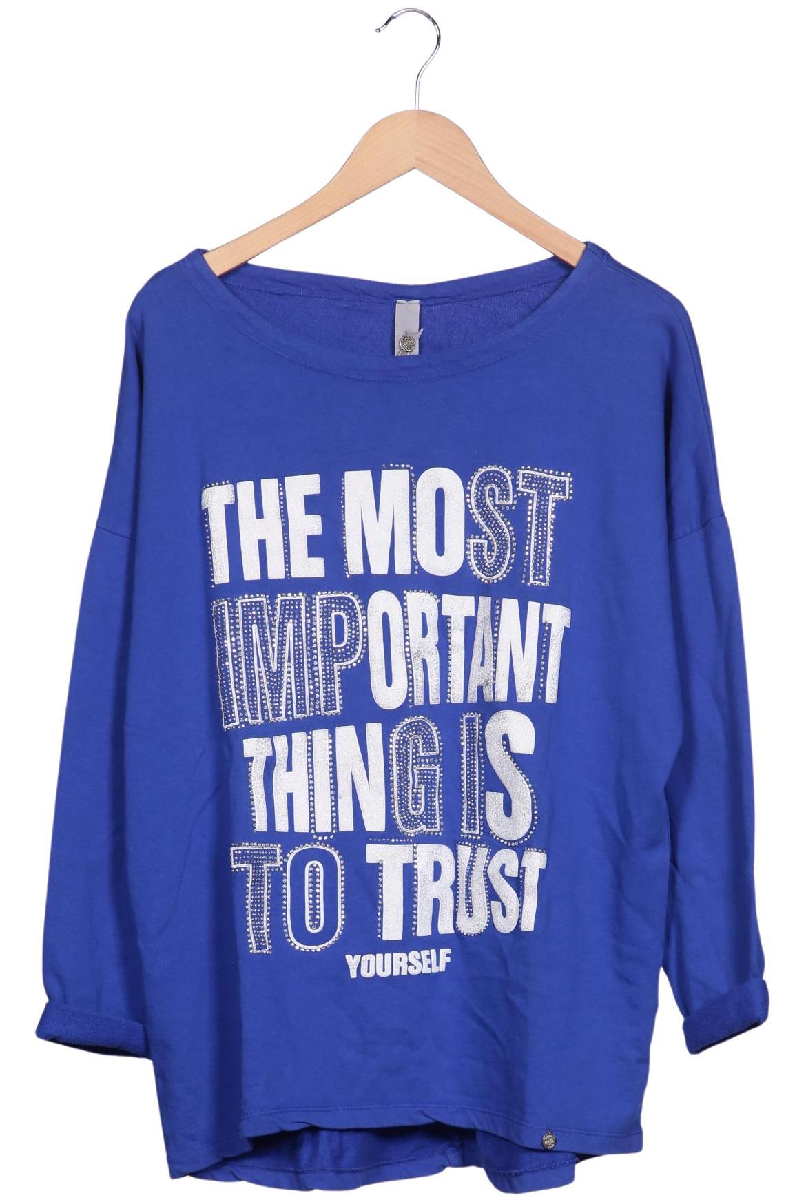 

tredy Damen Sweatshirt, blau, Gr. 36