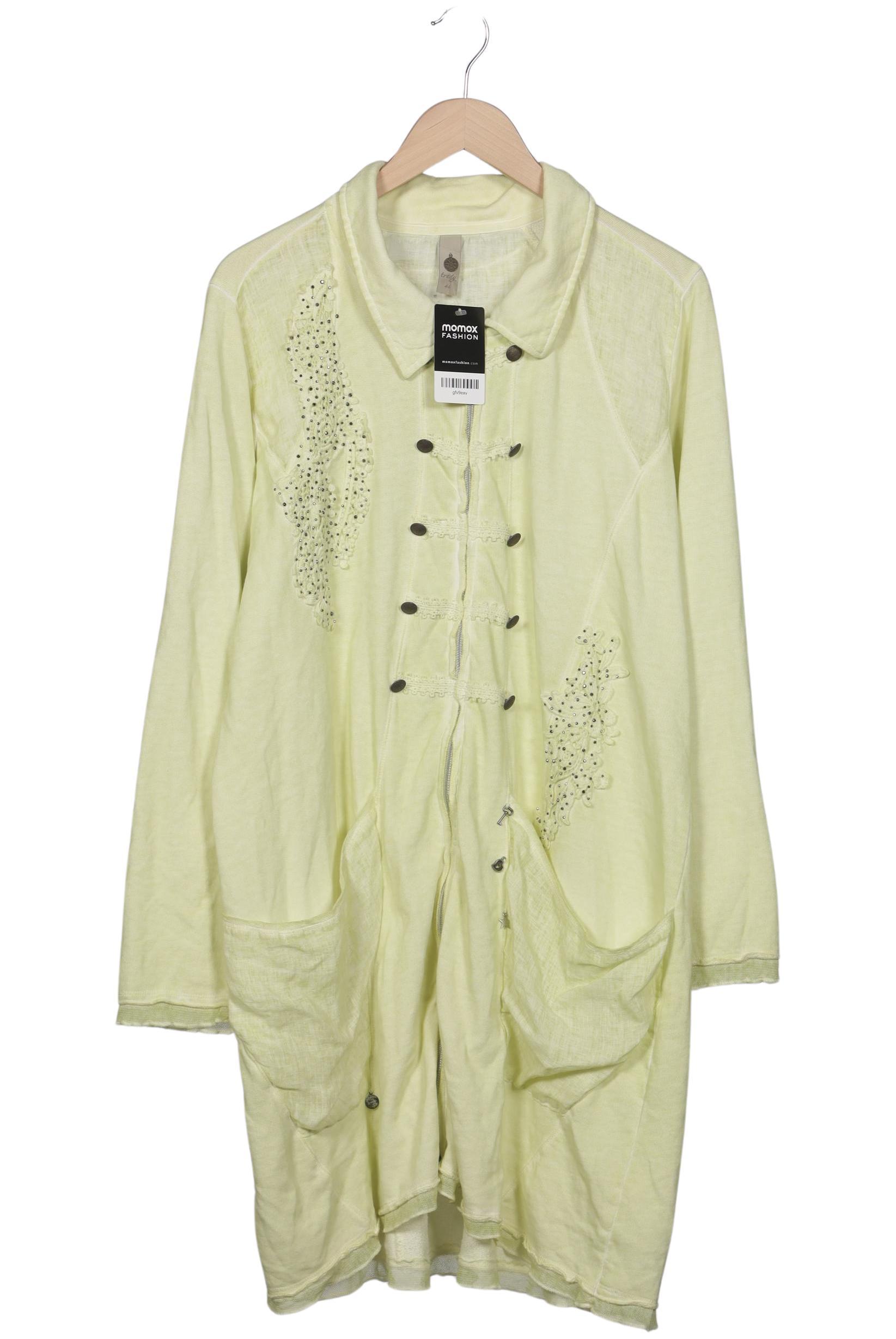 

tredy Damen Sweatshirt, hellgrün, Gr. 46