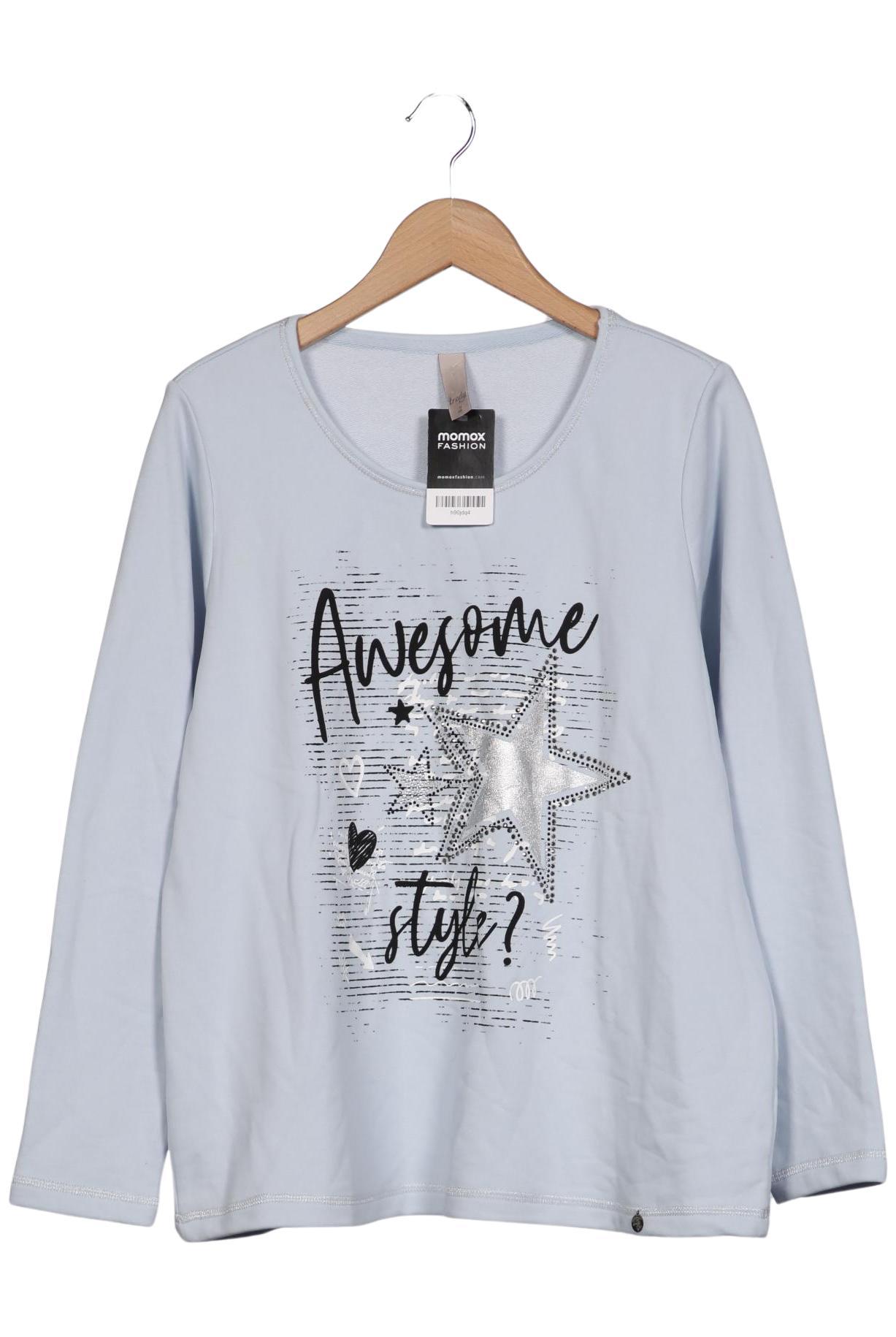 

tredy Damen Sweatshirt, hellblau, Gr. 40