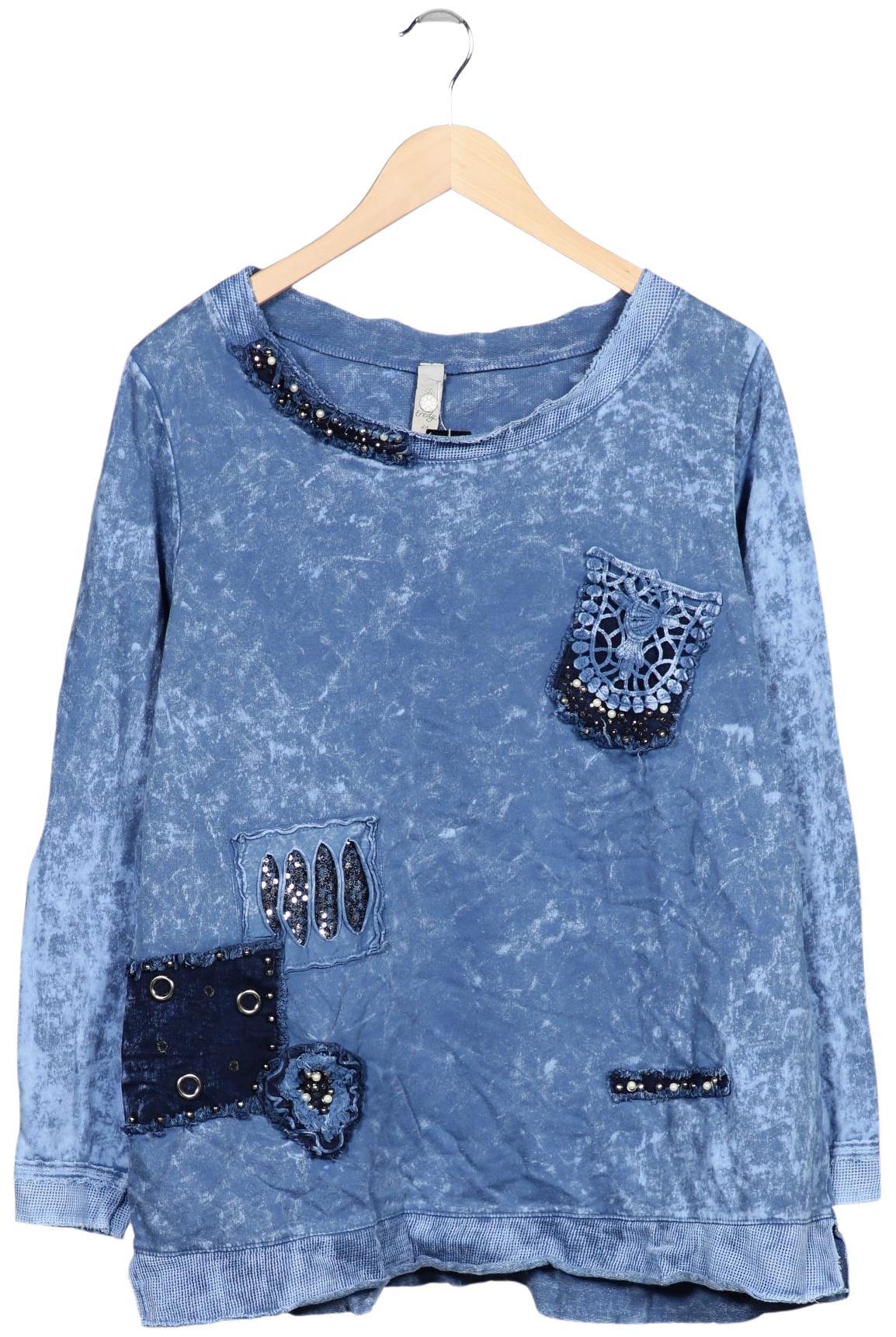 

tredy Damen Sweatshirt, blau, Gr. 46