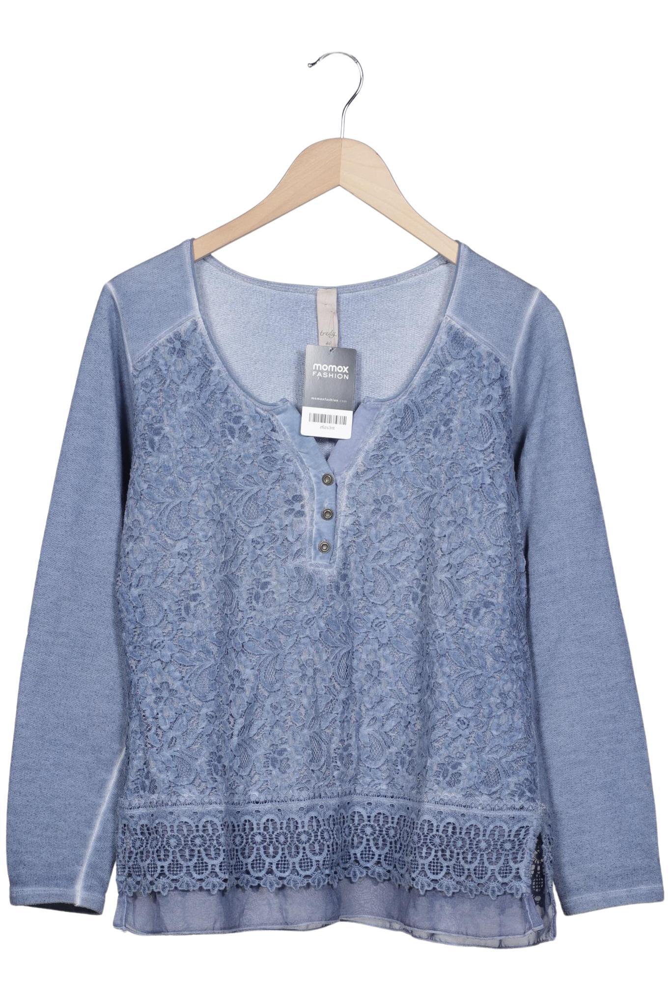 

tredy Damen Sweatshirt, blau, Gr. 40