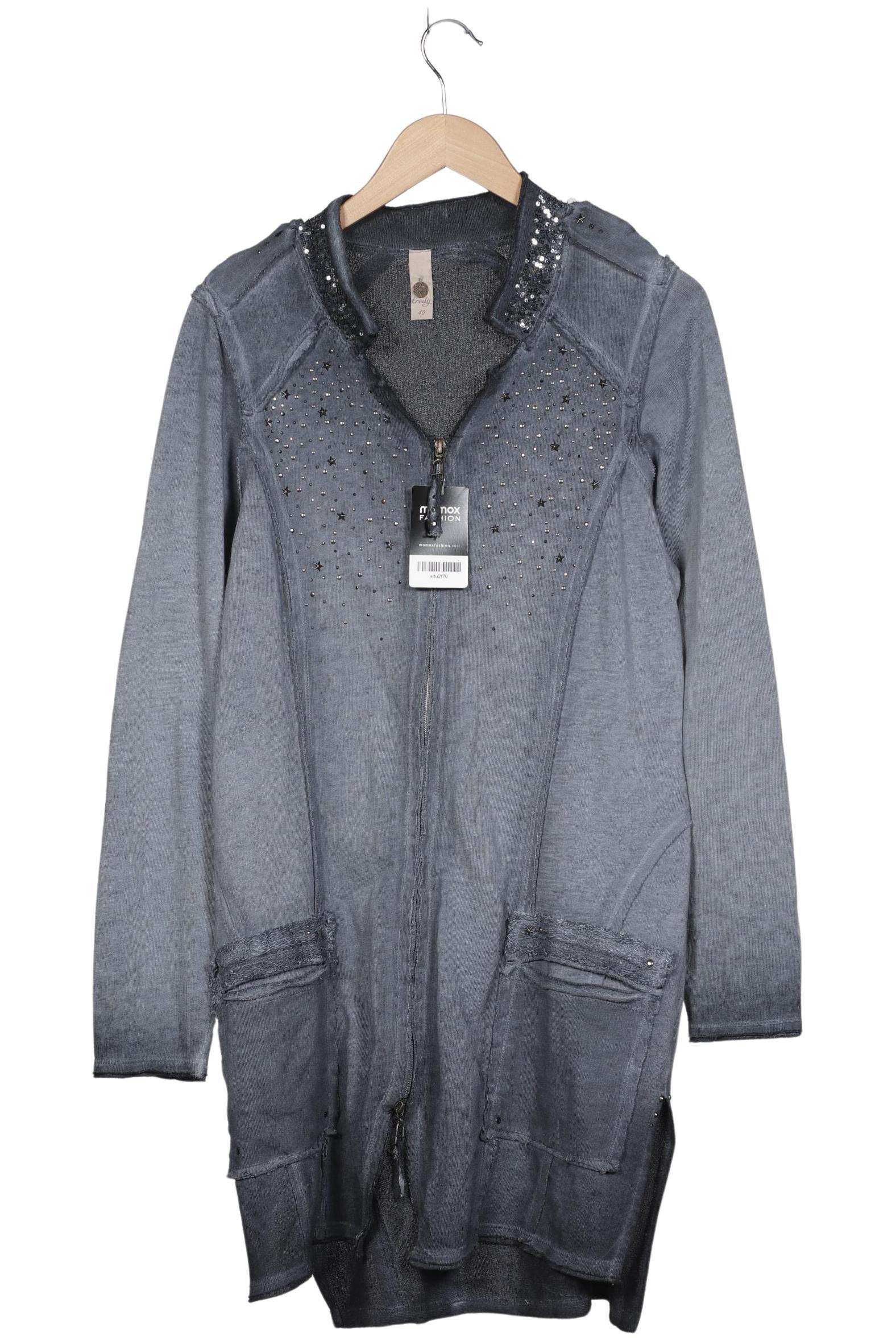 

tredy Damen Sweatshirt, grau, Gr. 40