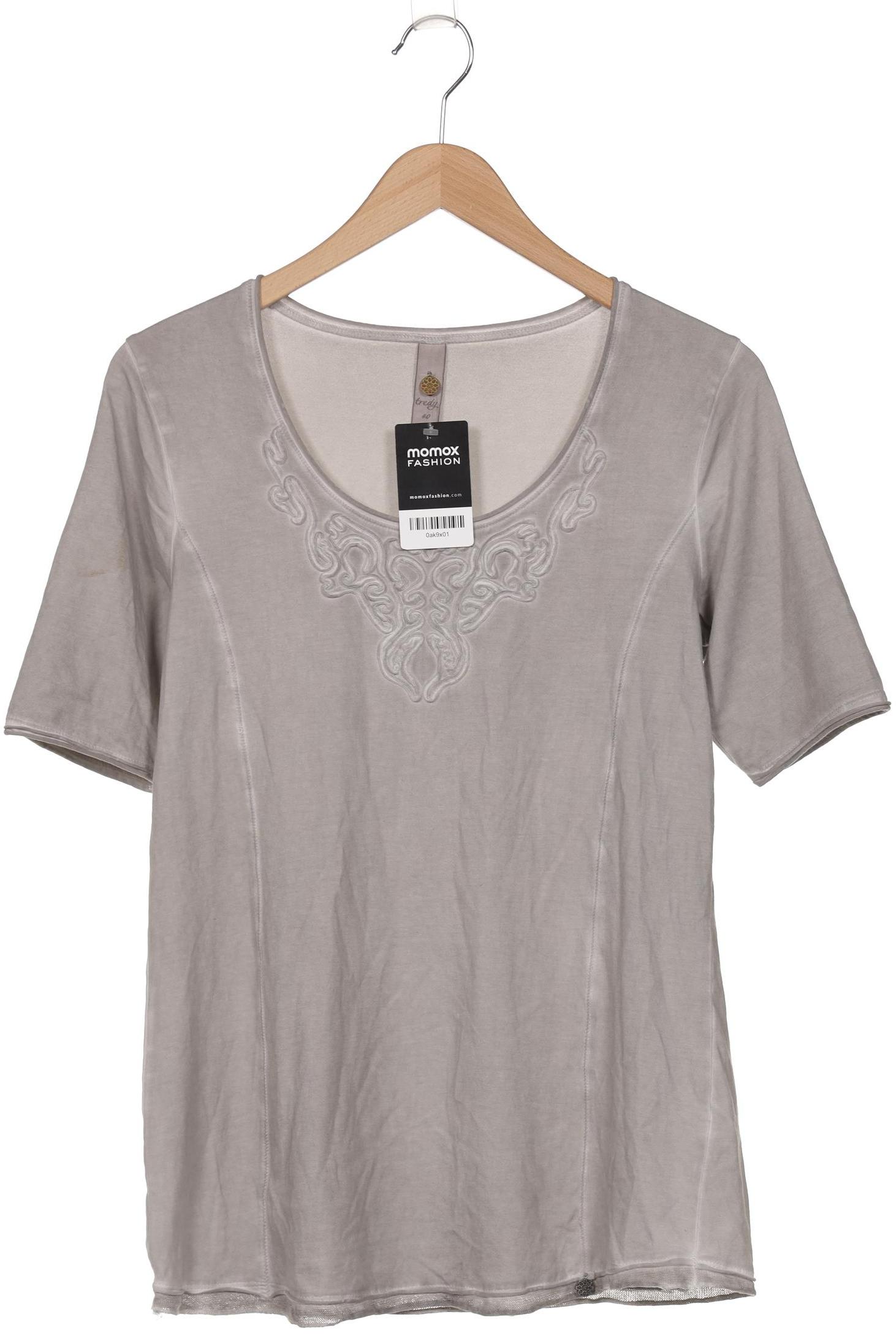 

tredy Damen T-Shirt, grau, Gr. 40