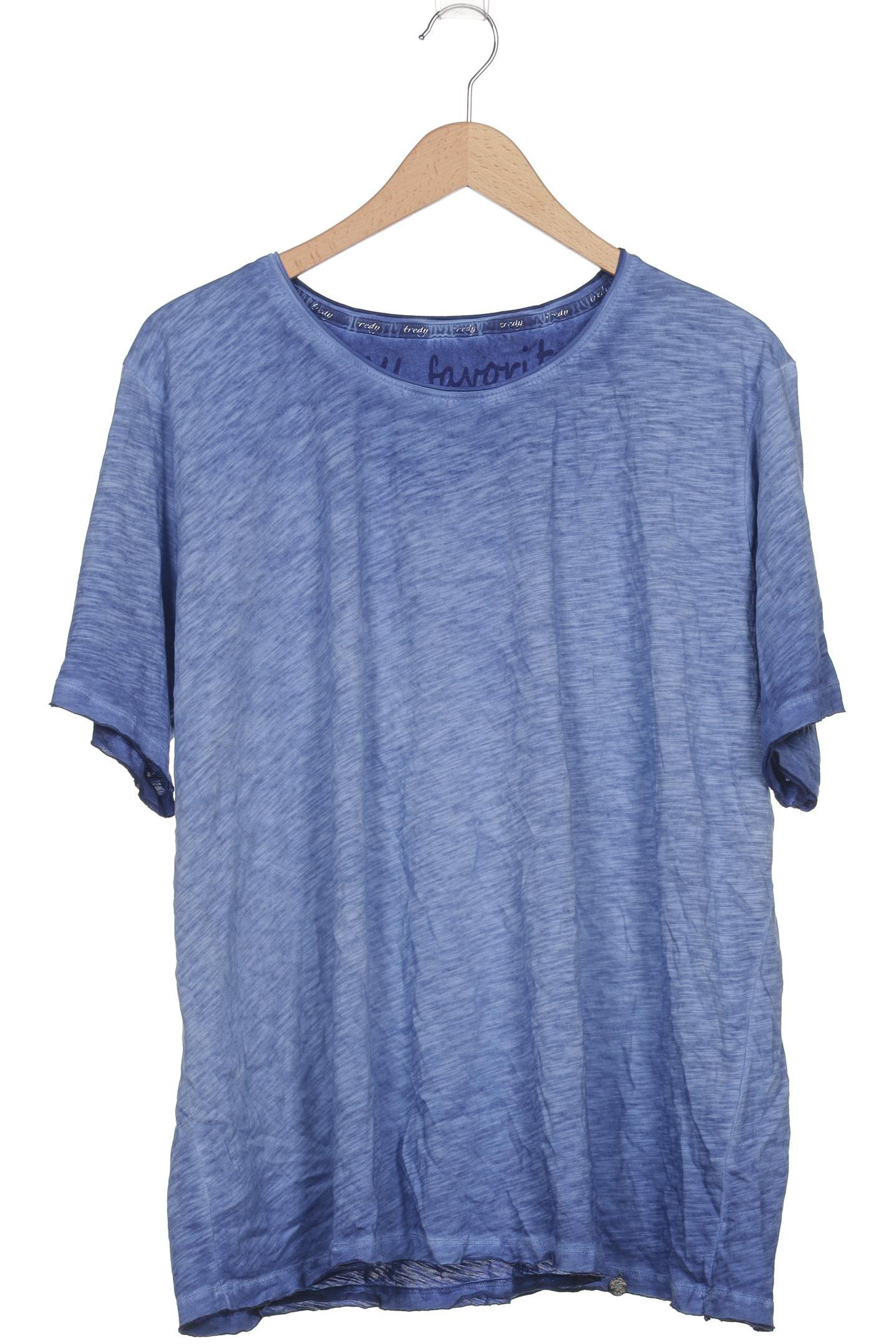 

tredy Damen T-Shirt, blau, Gr. 48