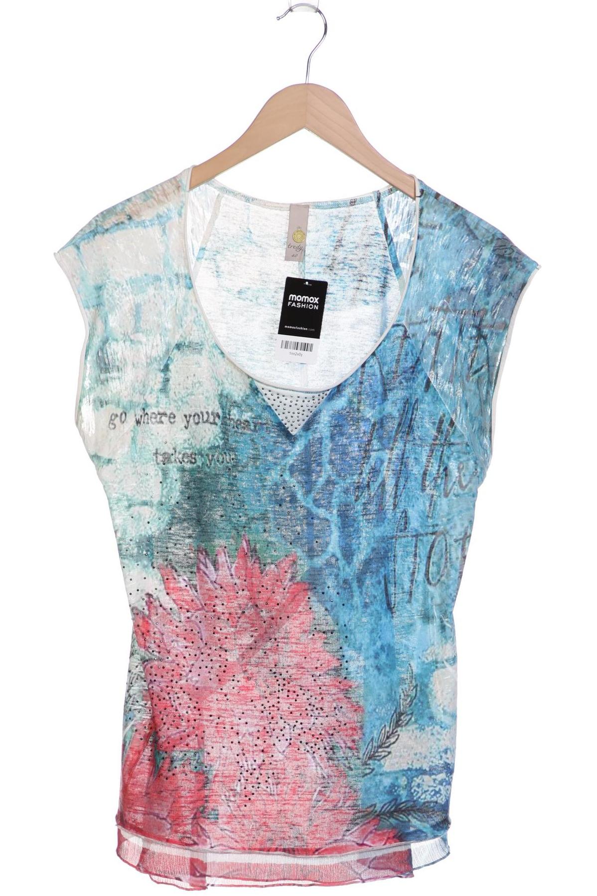 

tredy Damen T-Shirt, blau, Gr. 40