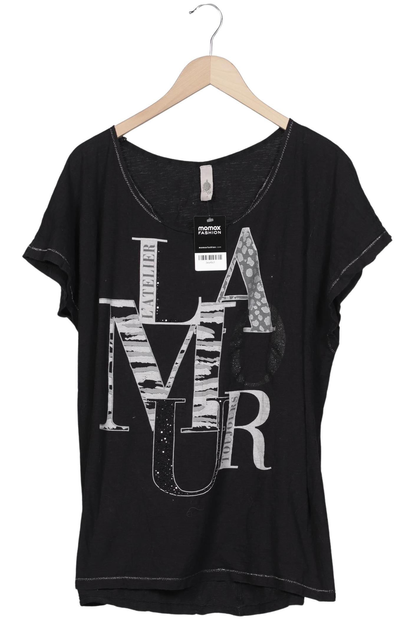 

tredy Damen T-Shirt, schwarz, Gr. 46