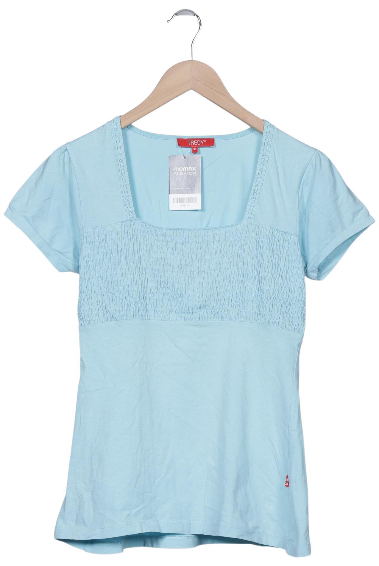 

tredy Damen T-Shirt, hellblau, Gr. 38