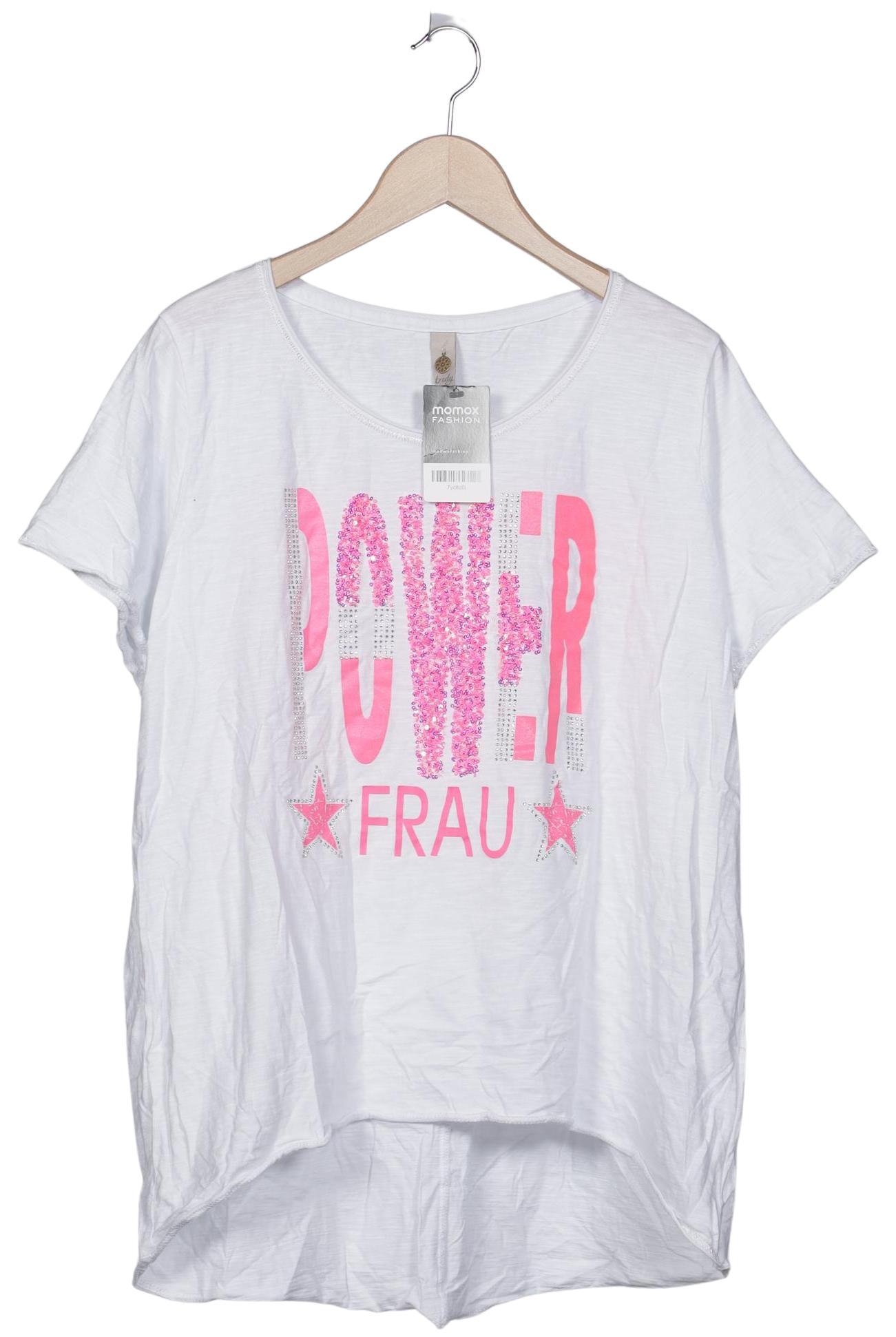 

tredy Damen T-Shirt, weiß, Gr. 44