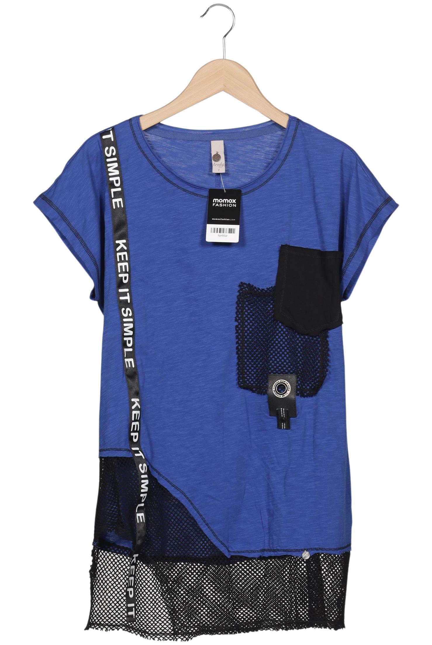 

tredy Damen T-Shirt, blau, Gr. 36