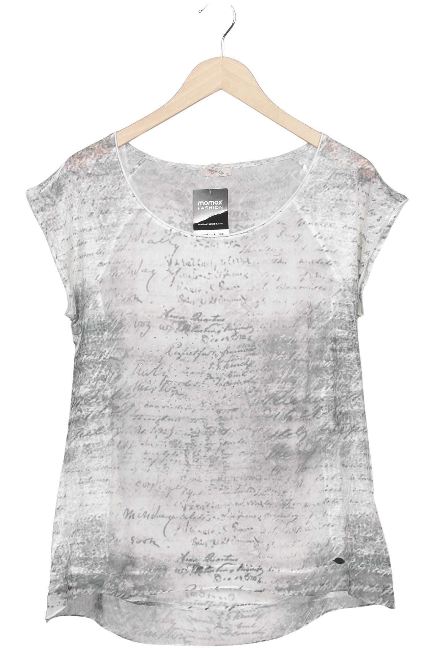 

tredy Damen T-Shirt, grau, Gr. 38