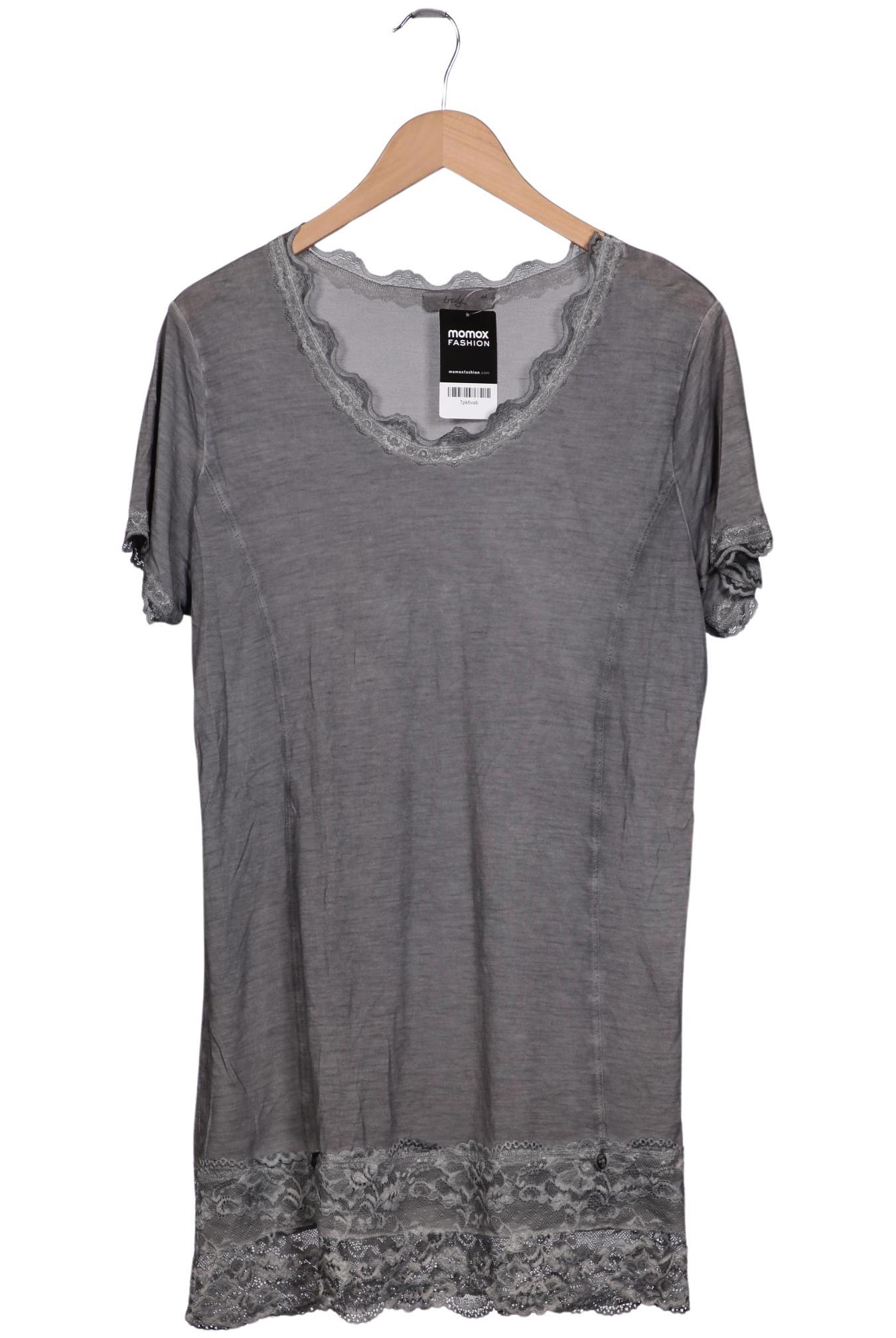 

tredy Damen T-Shirt, grau, Gr. 44