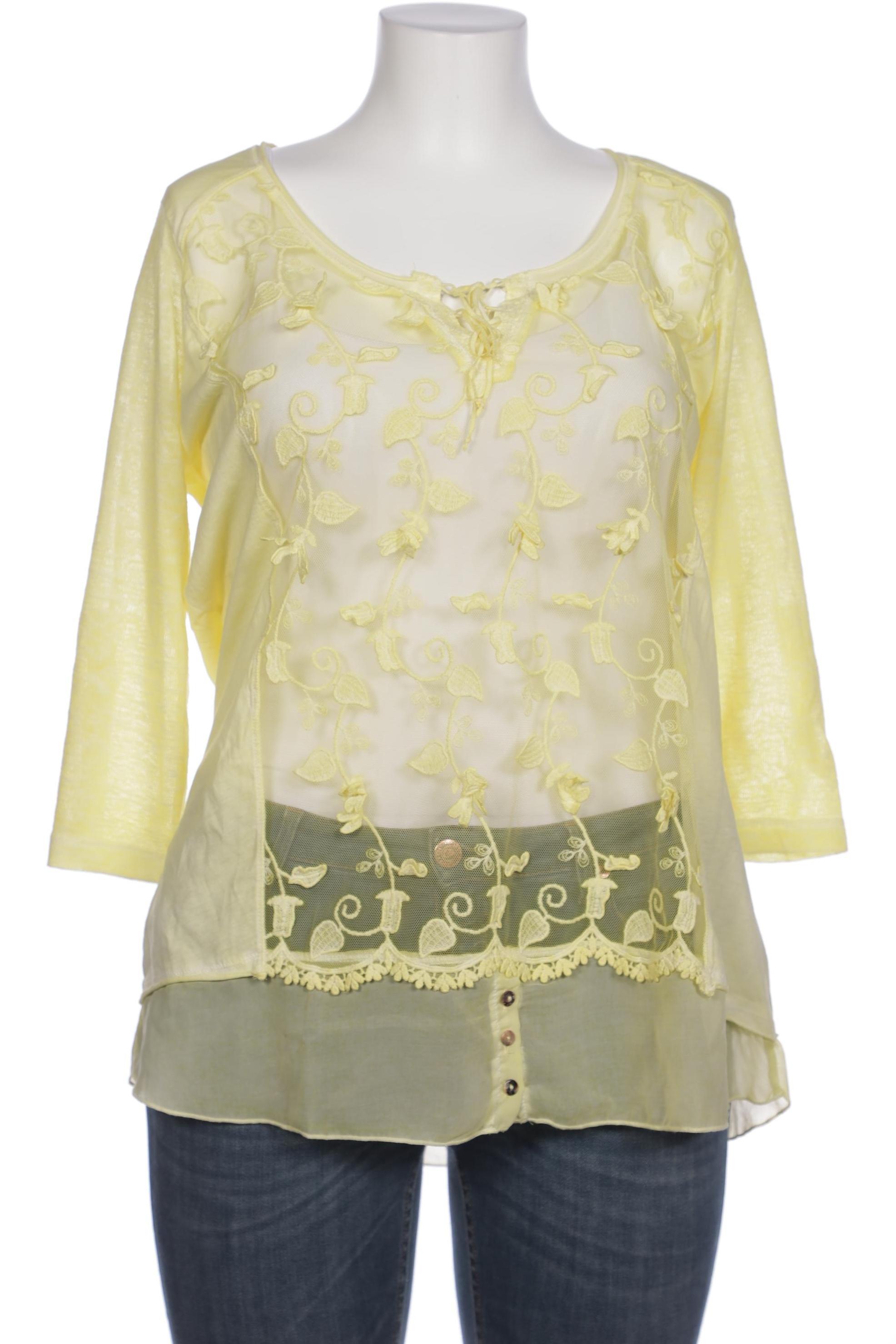 

tredy Damen T-Shirt, gelb, Gr. 46
