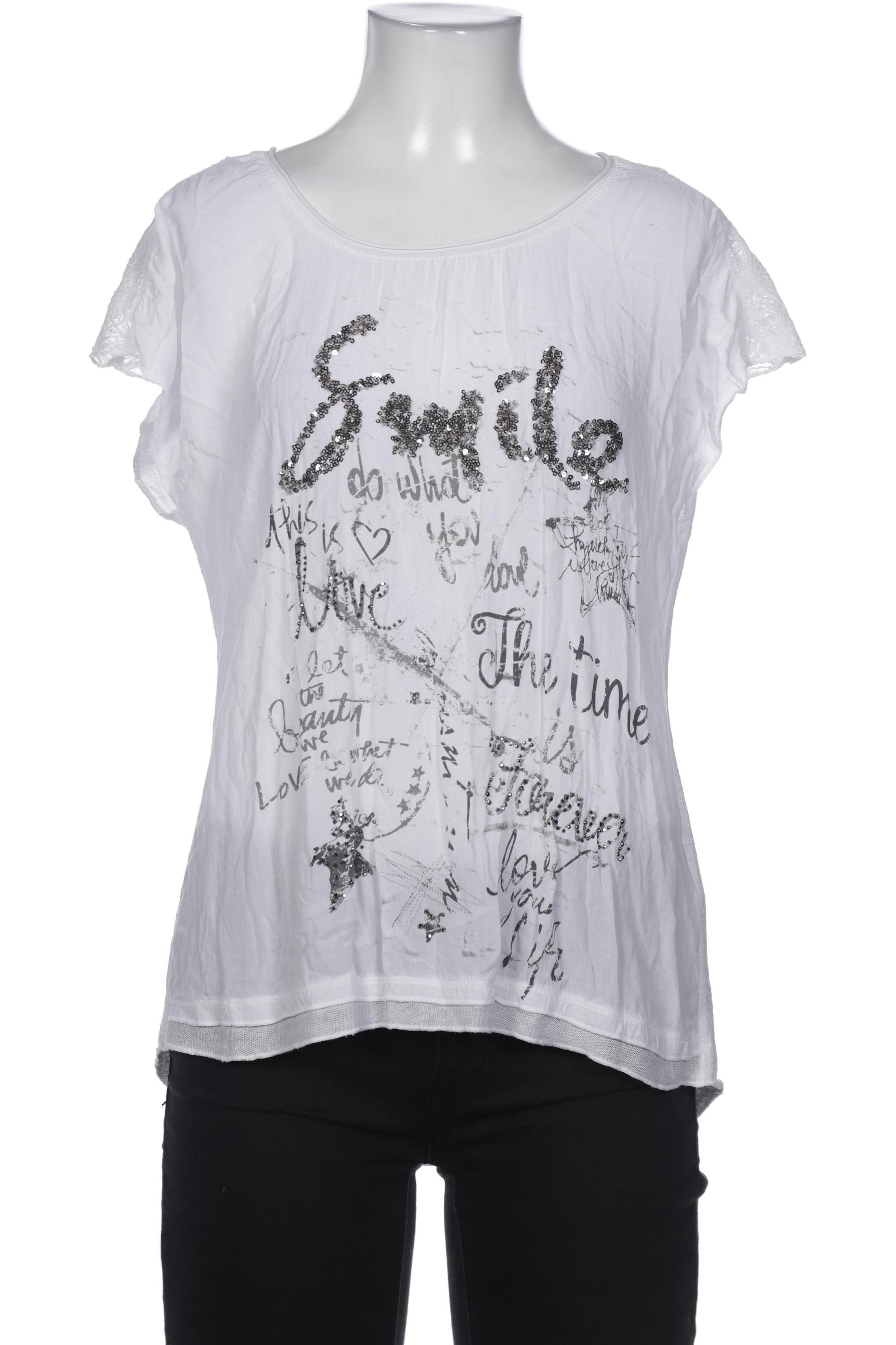 

tredy Damen T-Shirt, weiß, Gr. 36