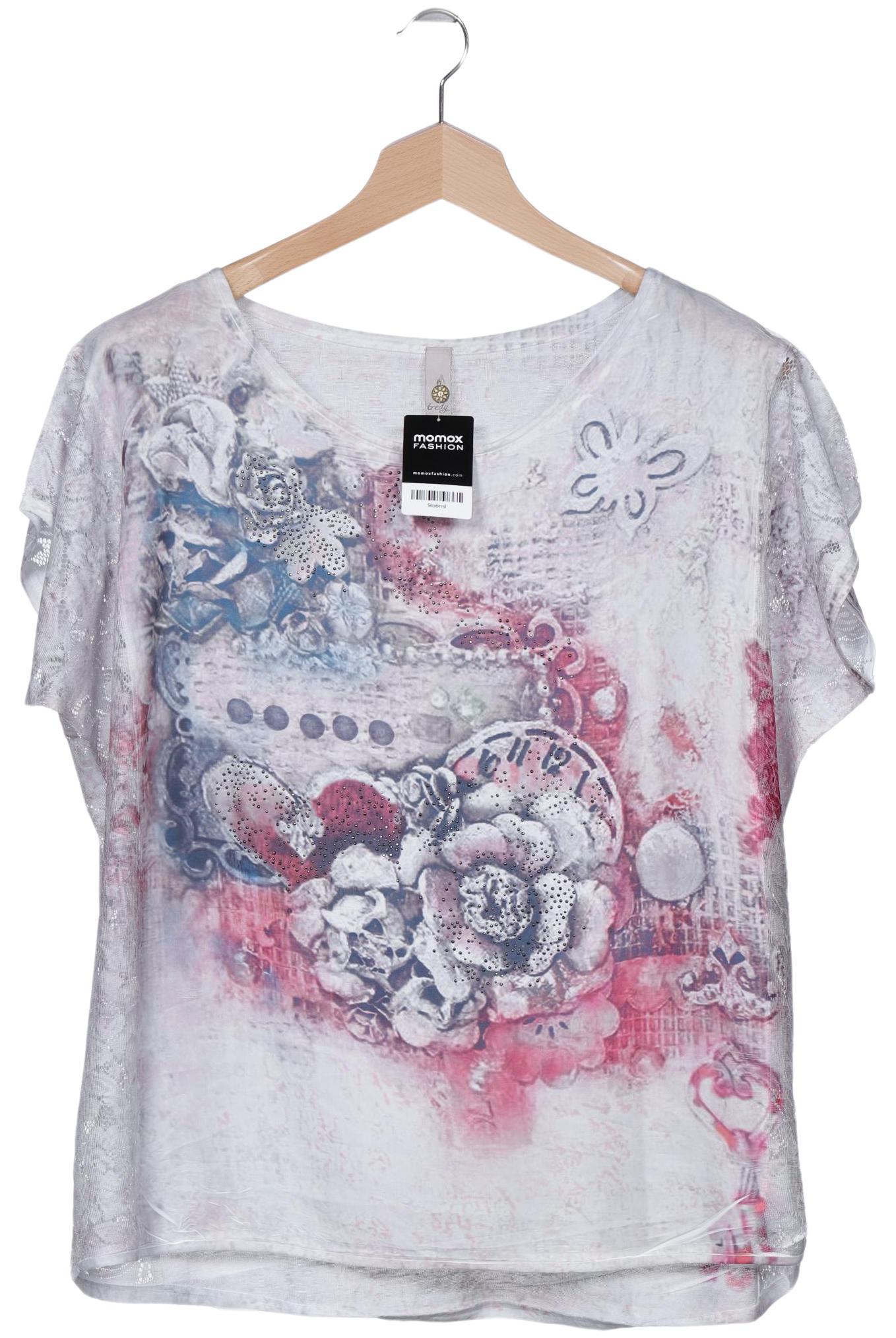 

tredy Damen T-Shirt, grau, Gr. 44