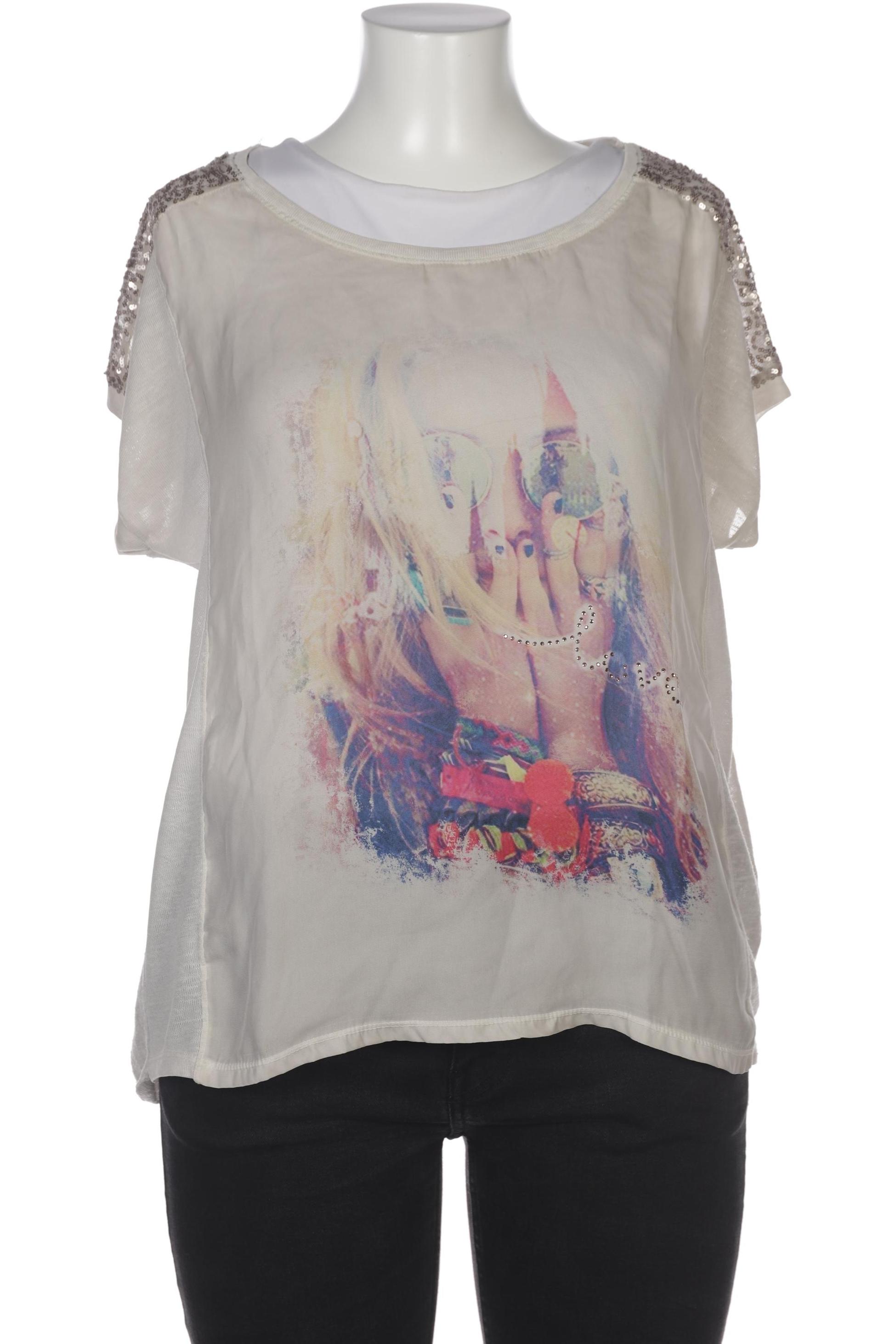 

tredy Damen T-Shirt, cremeweiß, Gr. 44