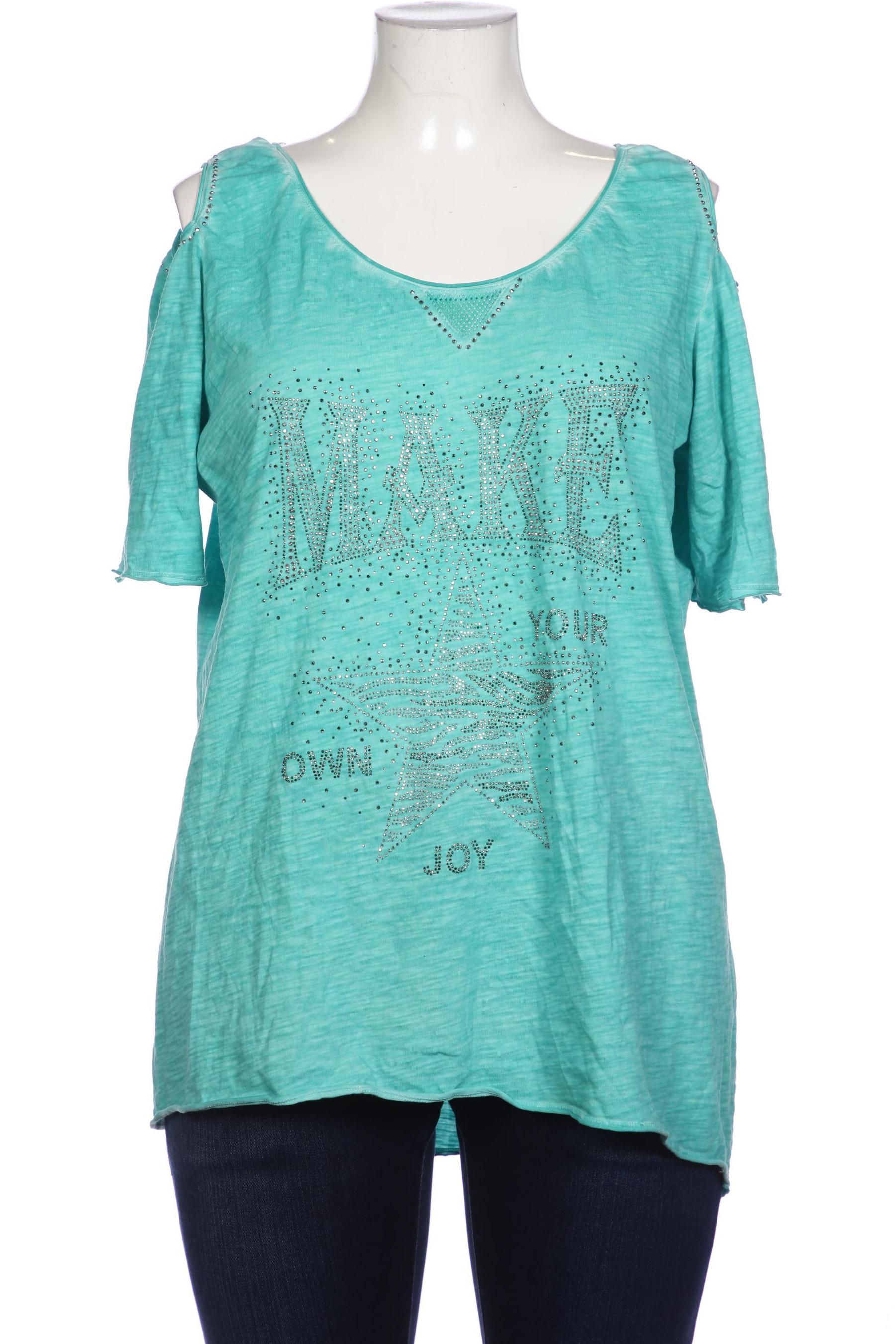 

tredy Damen T-Shirt, türkis, Gr. 48