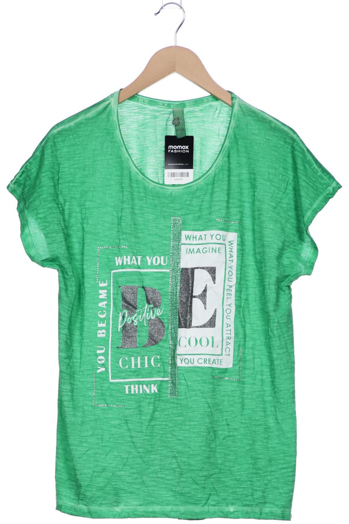 

tredy Damen T-Shirt, grün, Gr. 42