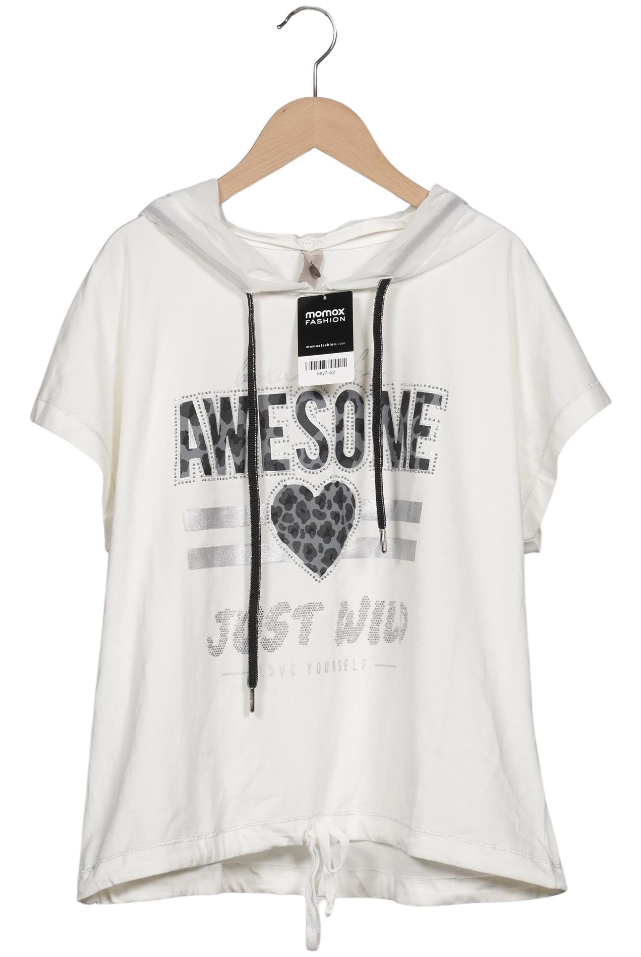 

tredy Damen T-Shirt, weiß, Gr. 48