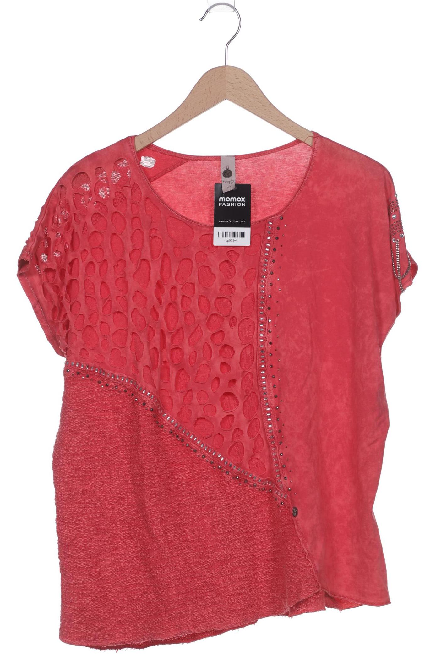 

tredy Damen T-Shirt, rot, Gr. 42