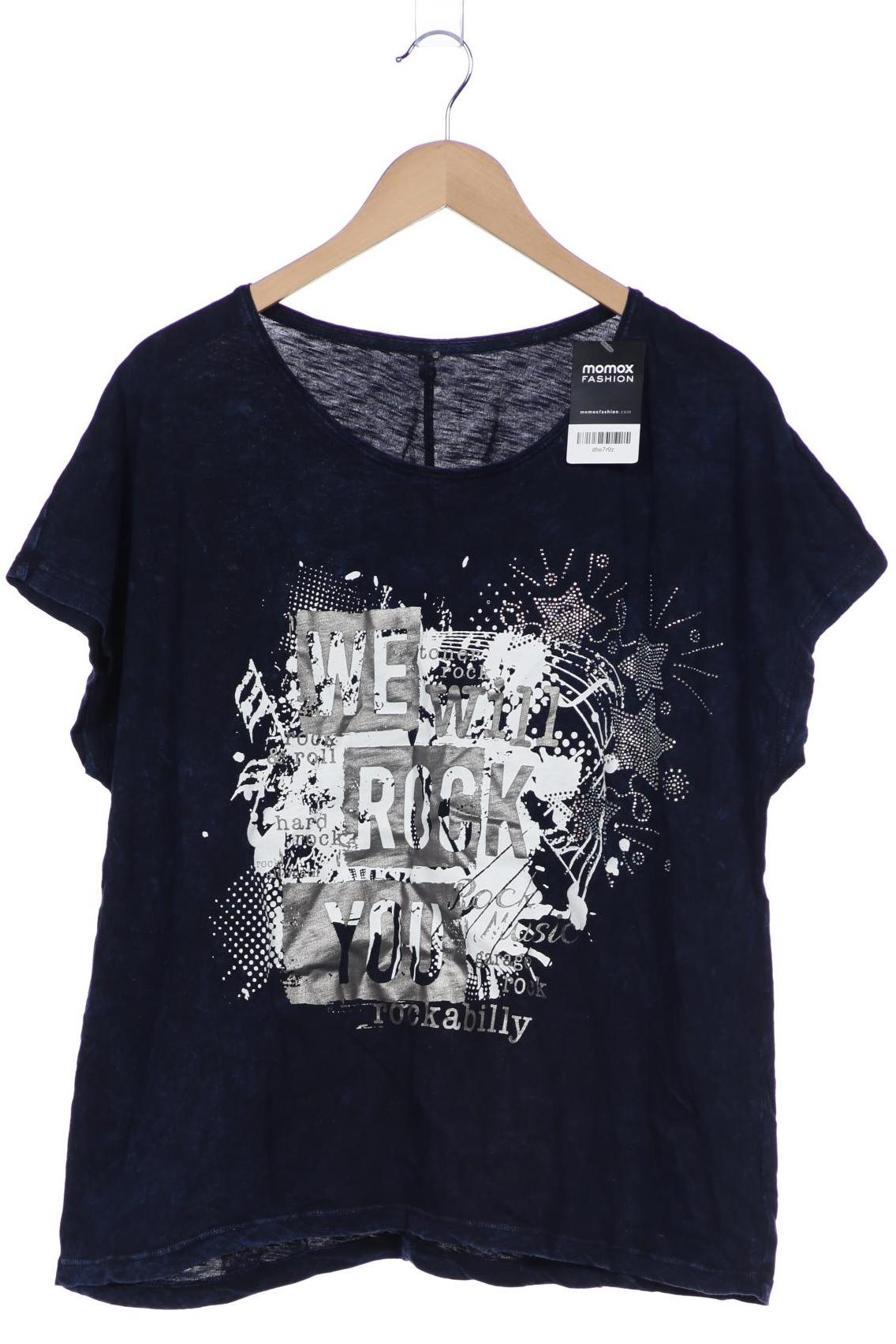 

tredy Damen T-Shirt, marineblau, Gr. 42