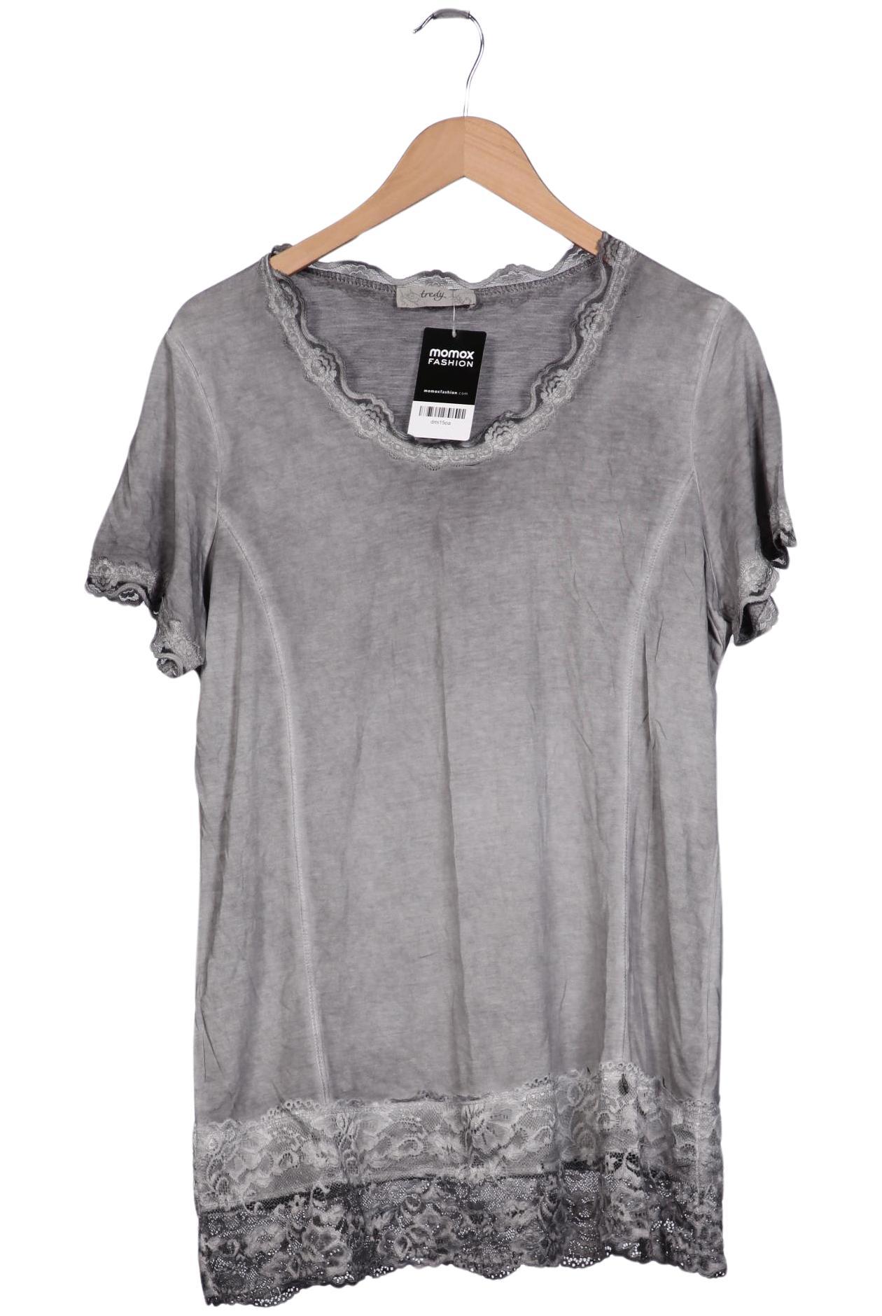 

tredy Damen T-Shirt, grau, Gr. 44