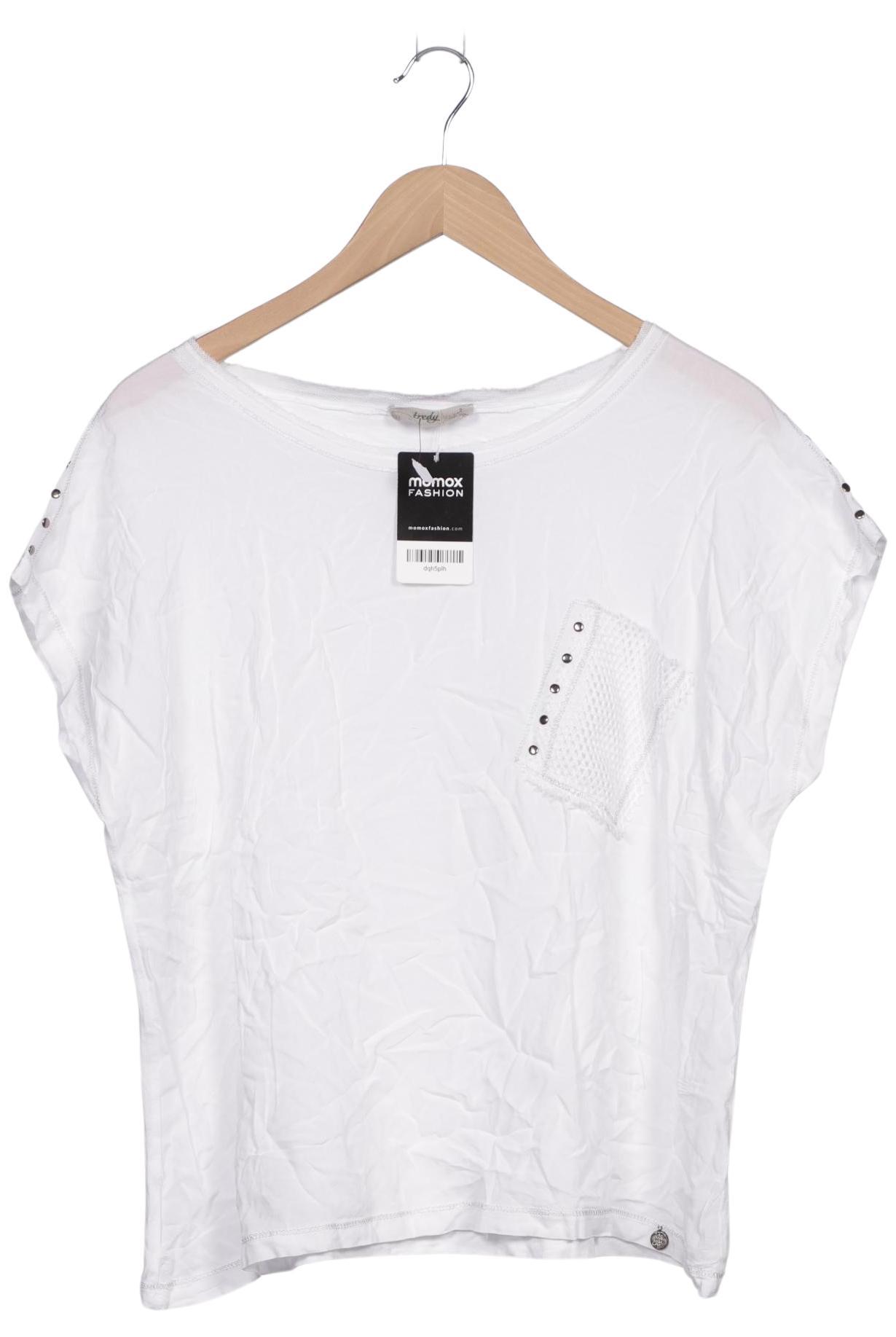 

tredy Damen T-Shirt, weiß, Gr. 42
