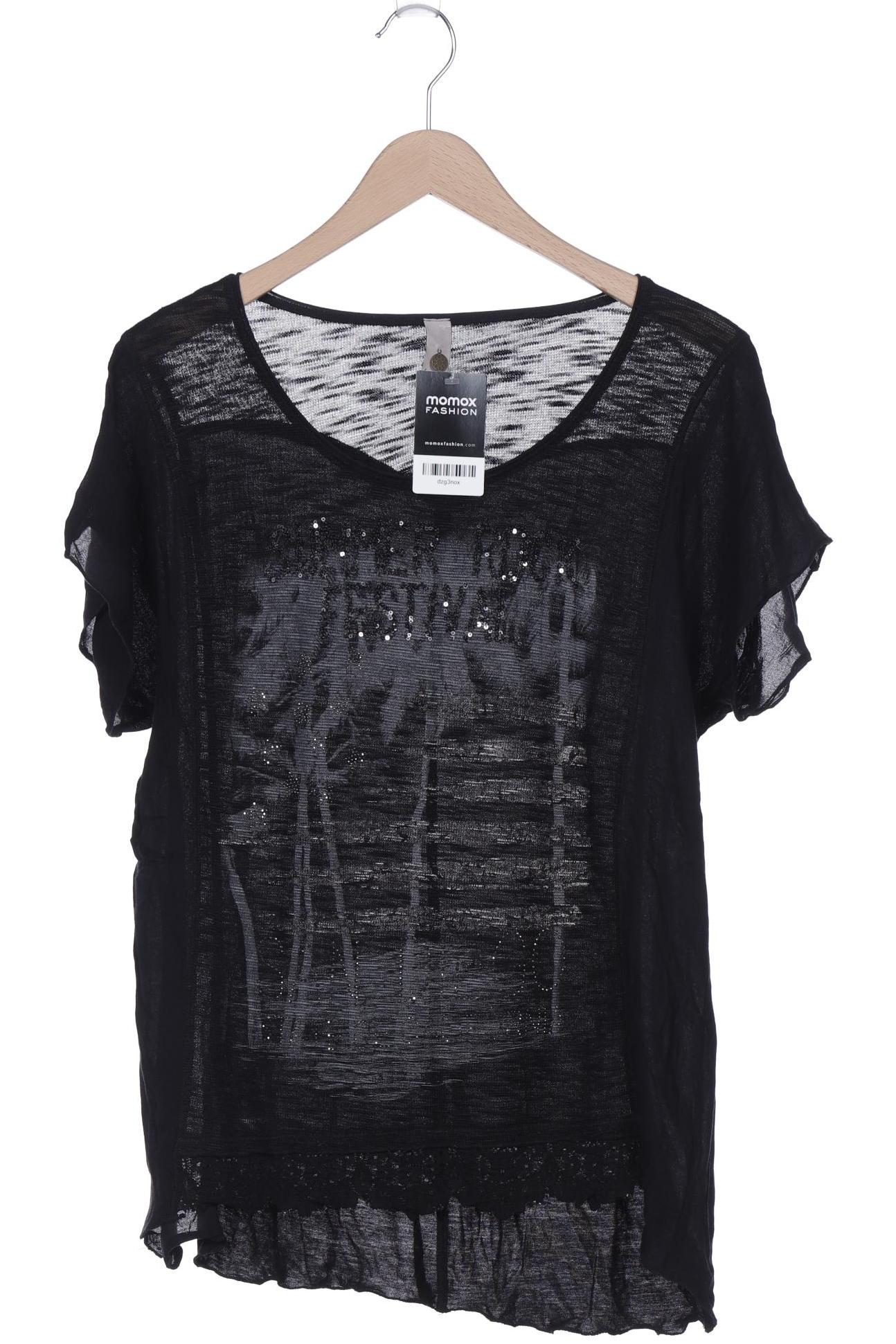 

tredy Damen T-Shirt, schwarz, Gr. 42