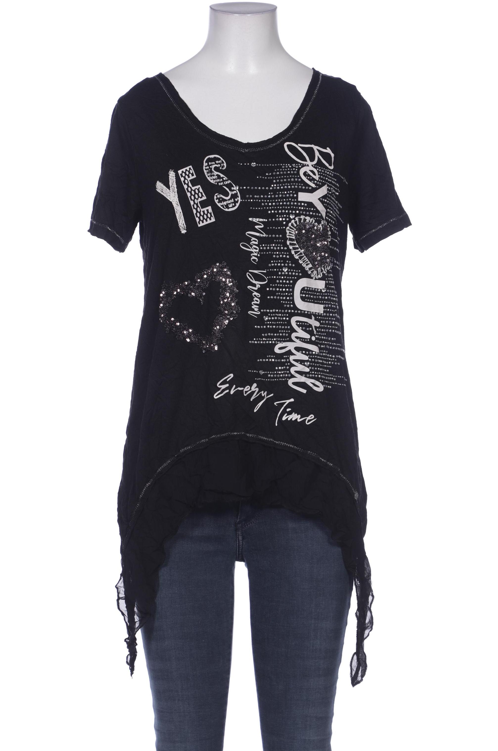 

tredy Damen T-Shirt, schwarz, Gr. 36