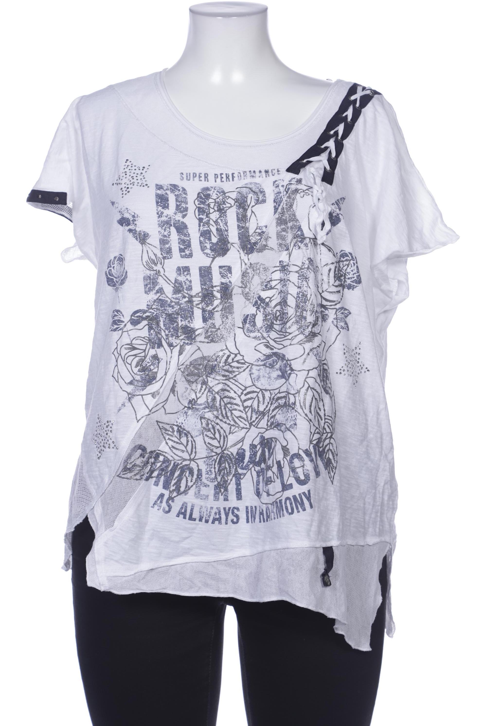 

tredy Damen T-Shirt, weiß, Gr. 44