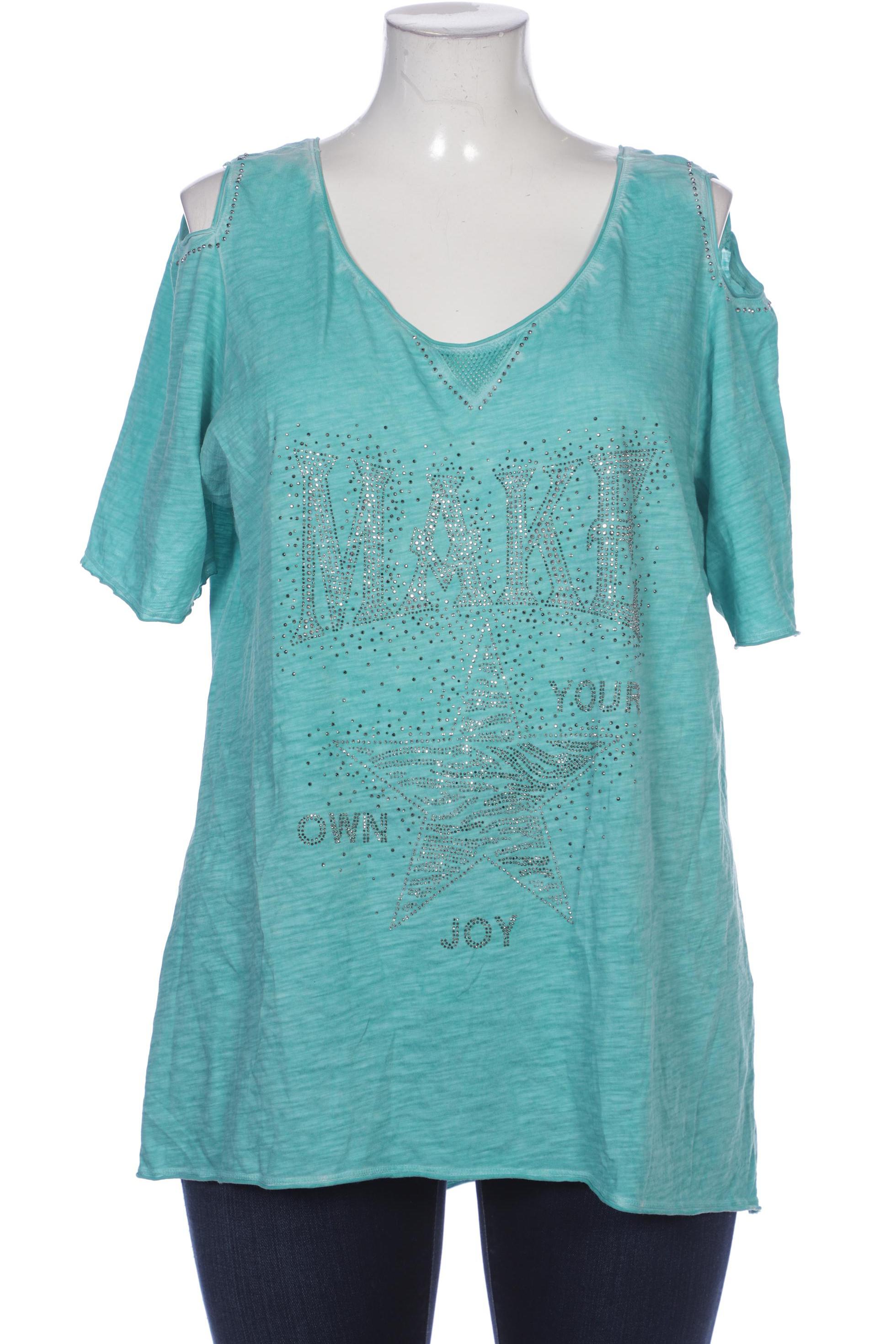

tredy Damen T-Shirt, türkis, Gr. 48