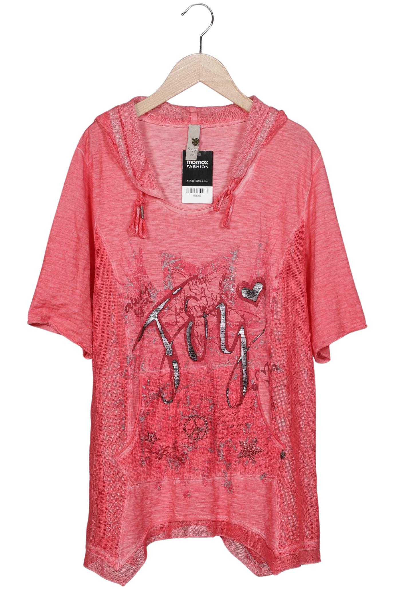 

tredy Damen T-Shirt, rot, Gr. 40