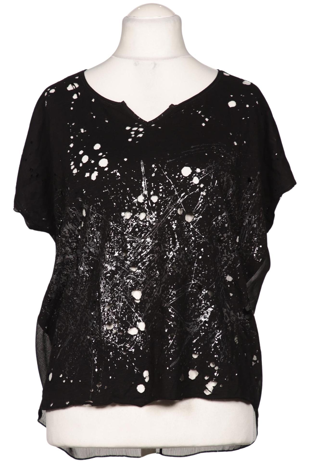 

tredy Damen T-Shirt, schwarz, Gr. 42