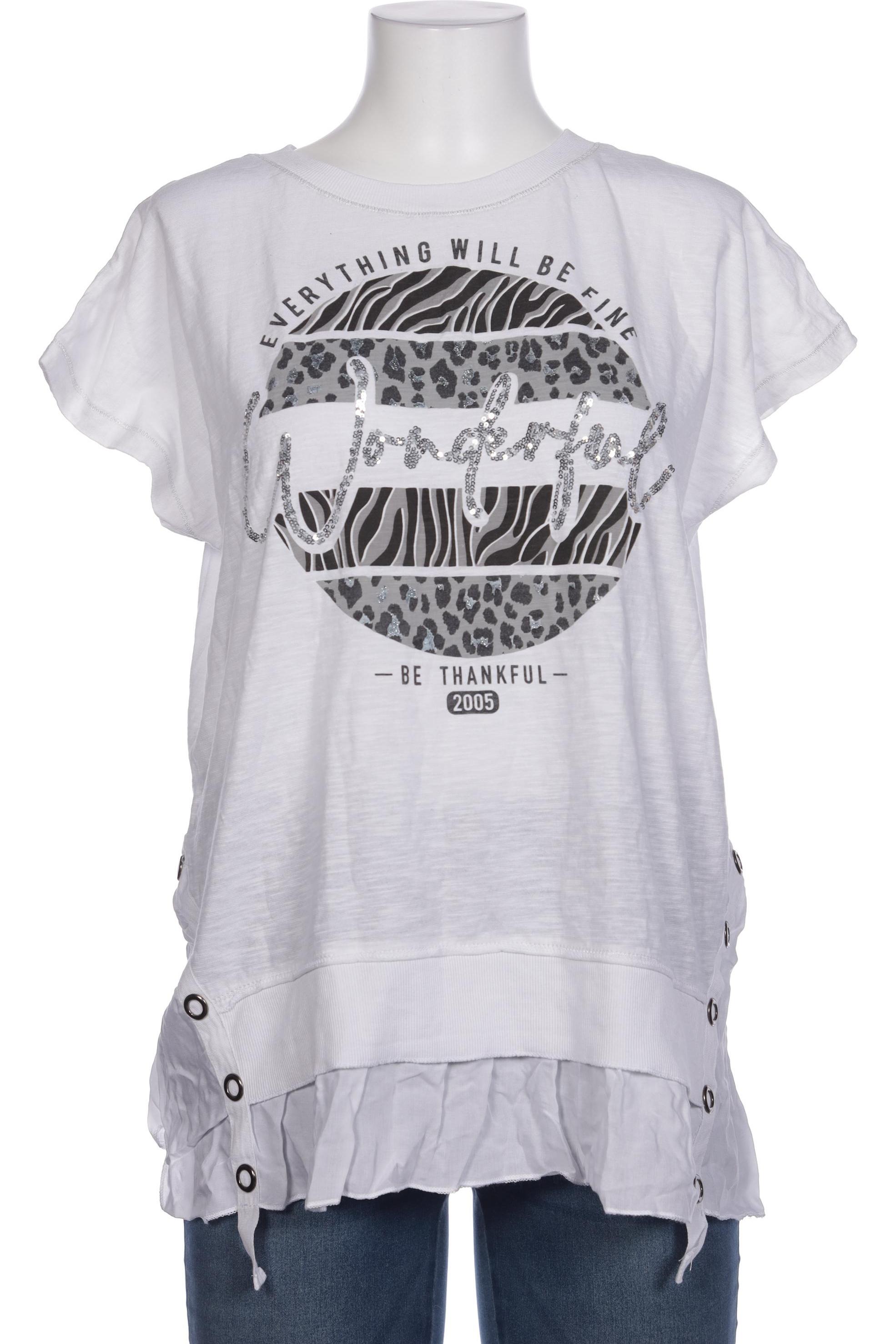 

tredy Damen T-Shirt, weiß, Gr. 42