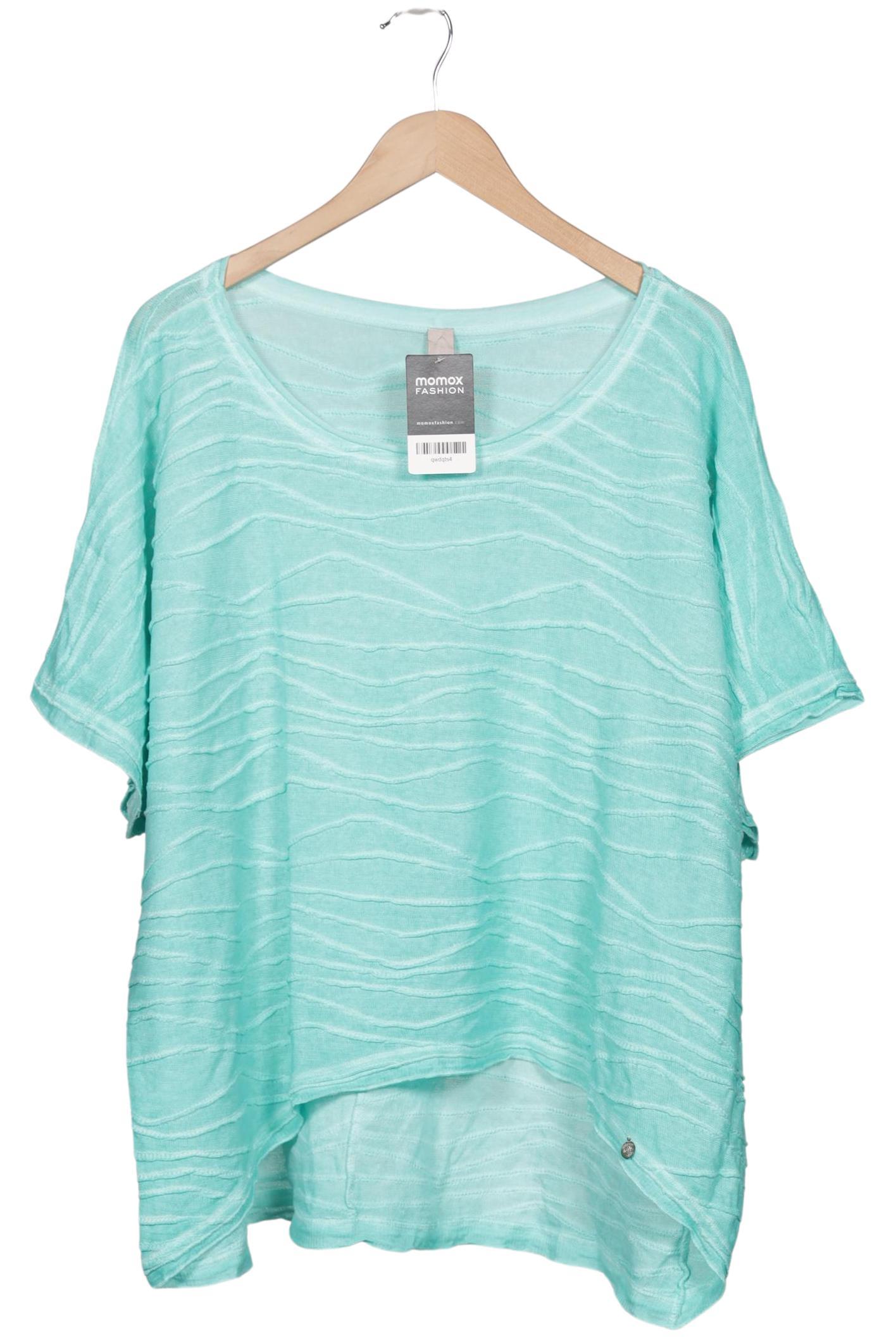 

tredy Damen T-Shirt, türkis, Gr. 48