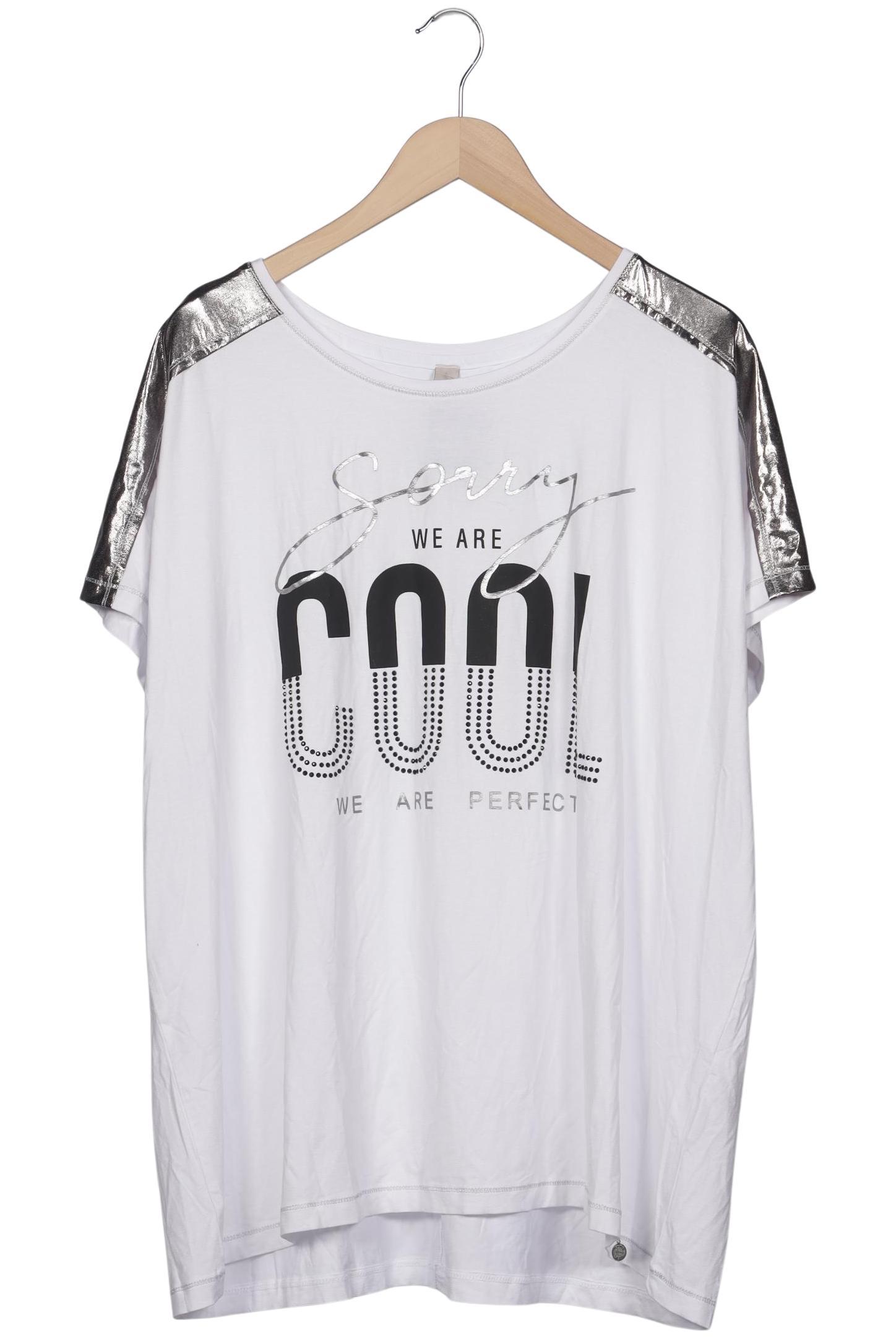 

tredy Damen T-Shirt, weiß, Gr. 48