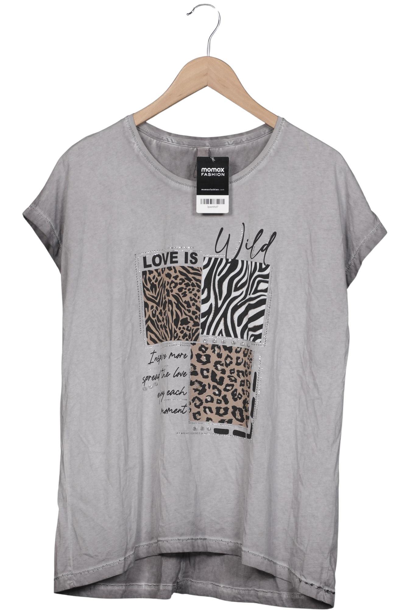 

tredy Damen T-Shirt, grau, Gr. 48