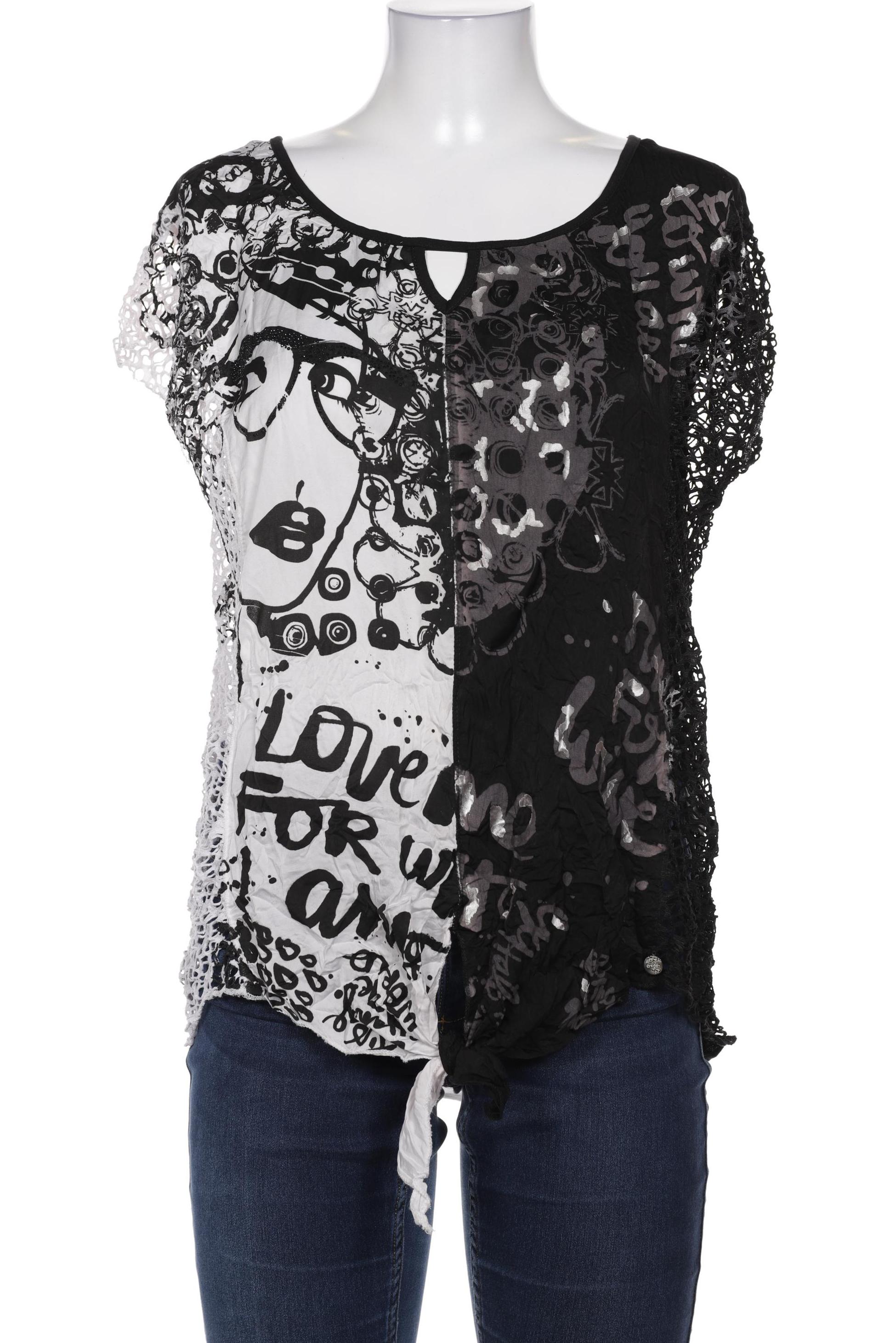 

tredy Damen T-Shirt, schwarz, Gr. 40