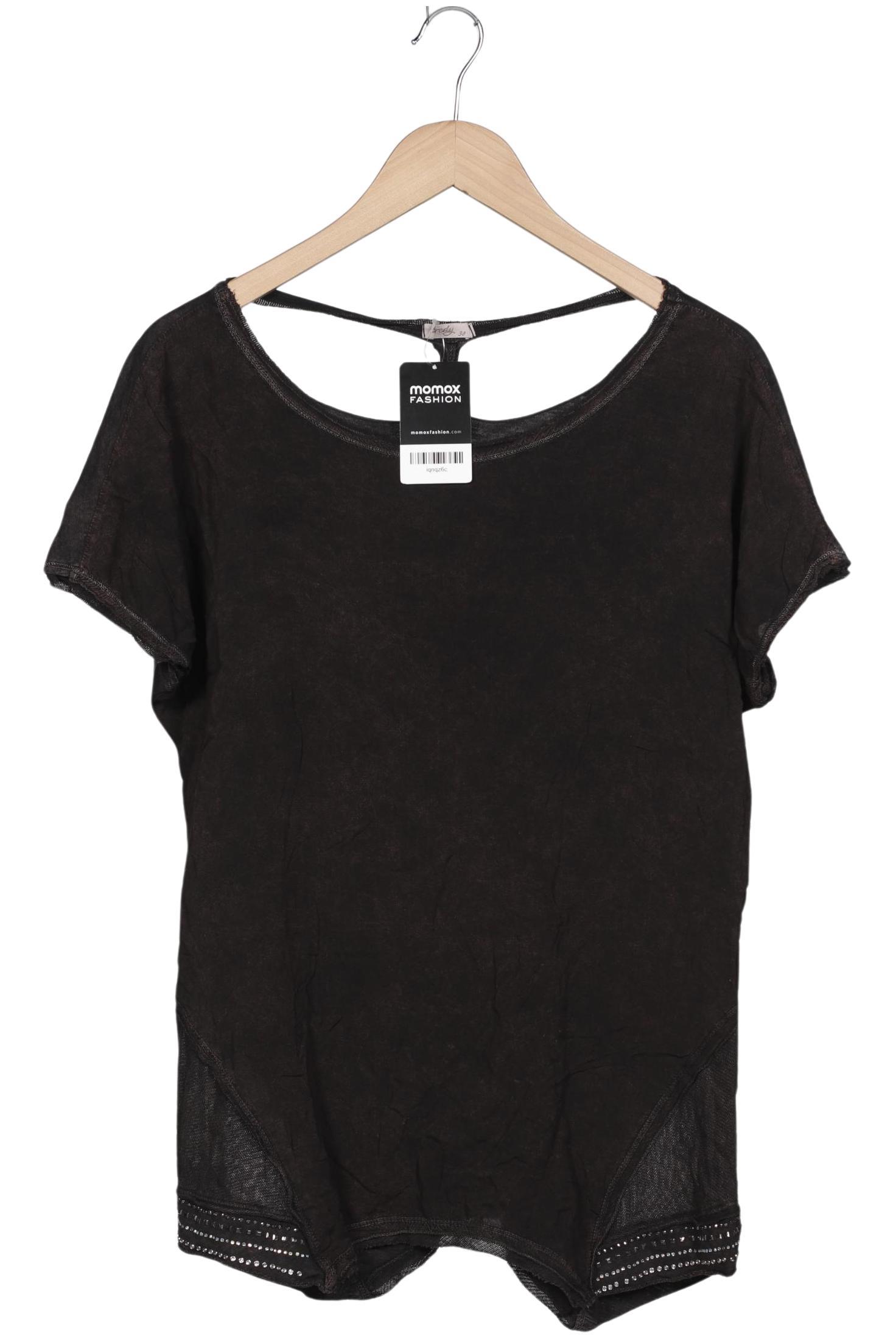

tredy Damen T-Shirt, schwarz, Gr. 38