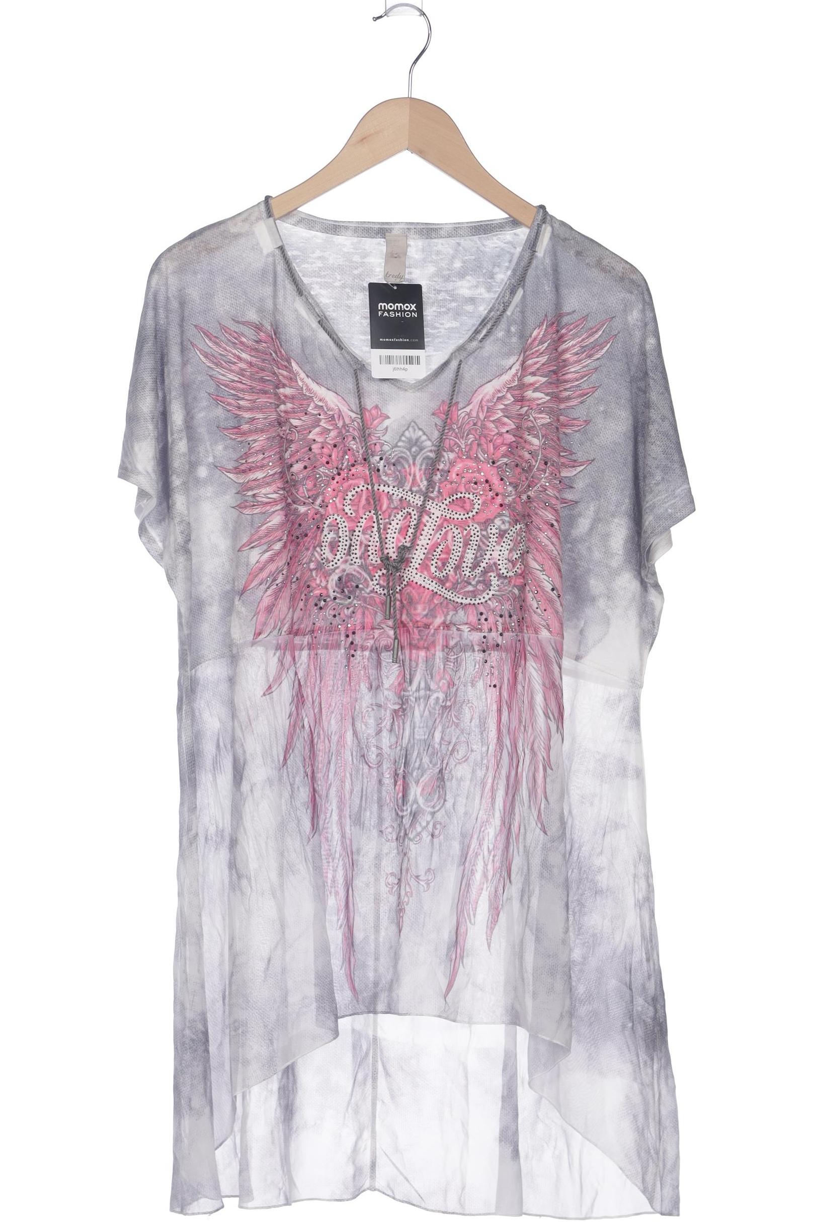 

tredy Damen T-Shirt, grau, Gr. 48