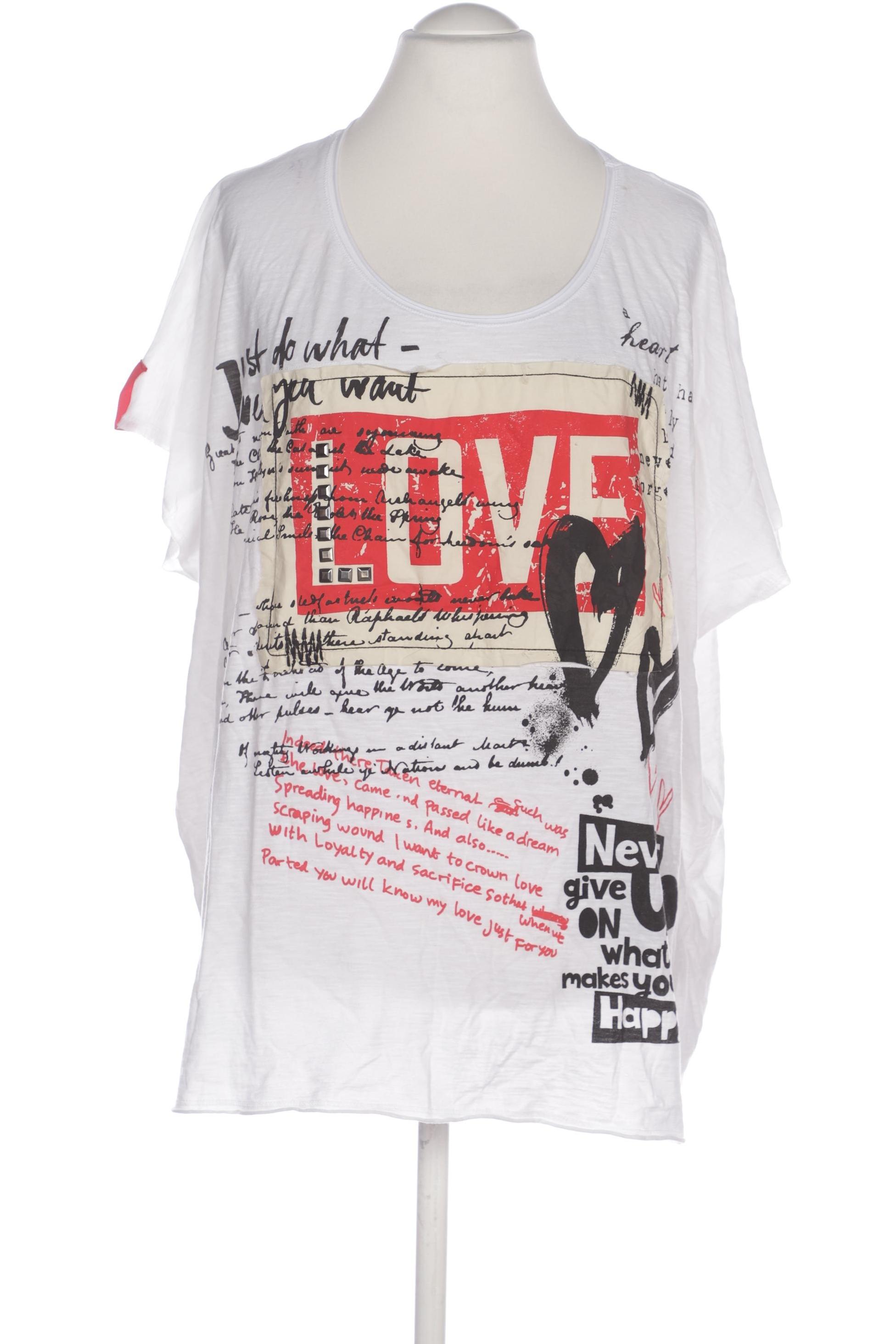 

tredy Damen T-Shirt, weiß, Gr. 56