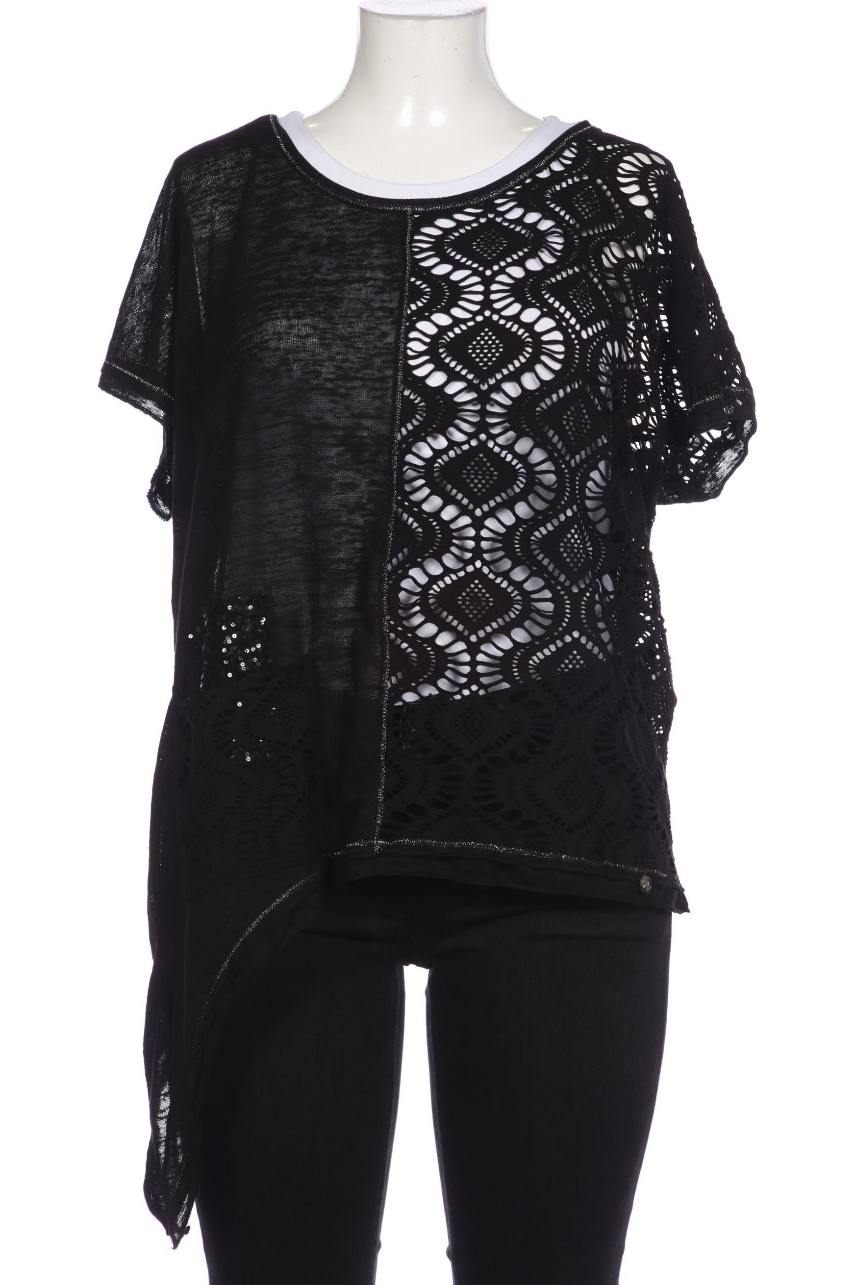 

tredy Damen T-Shirt, schwarz, Gr. 44