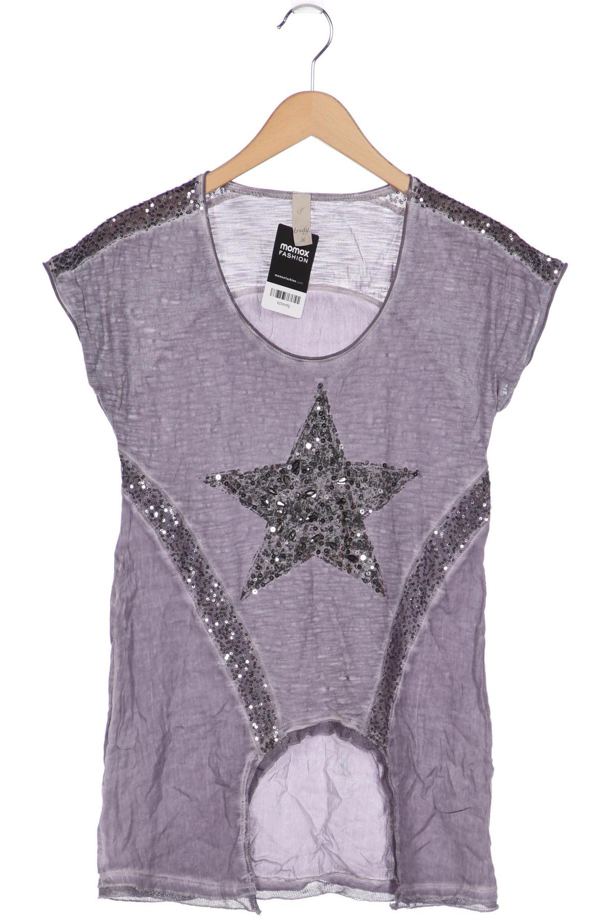 

tredy Damen T-Shirt, flieder, Gr. 36