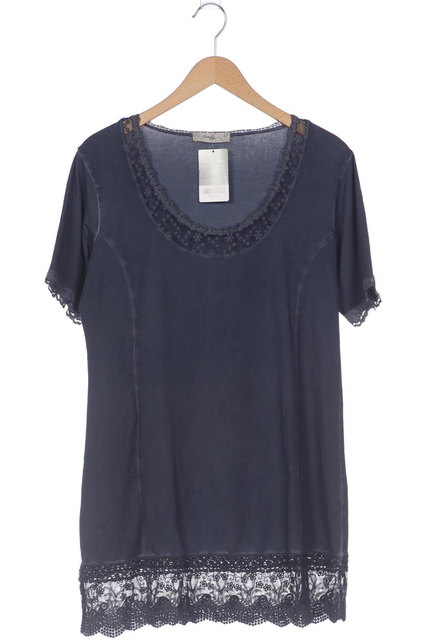 

tredy Damen T-Shirt, marineblau, Gr. 42