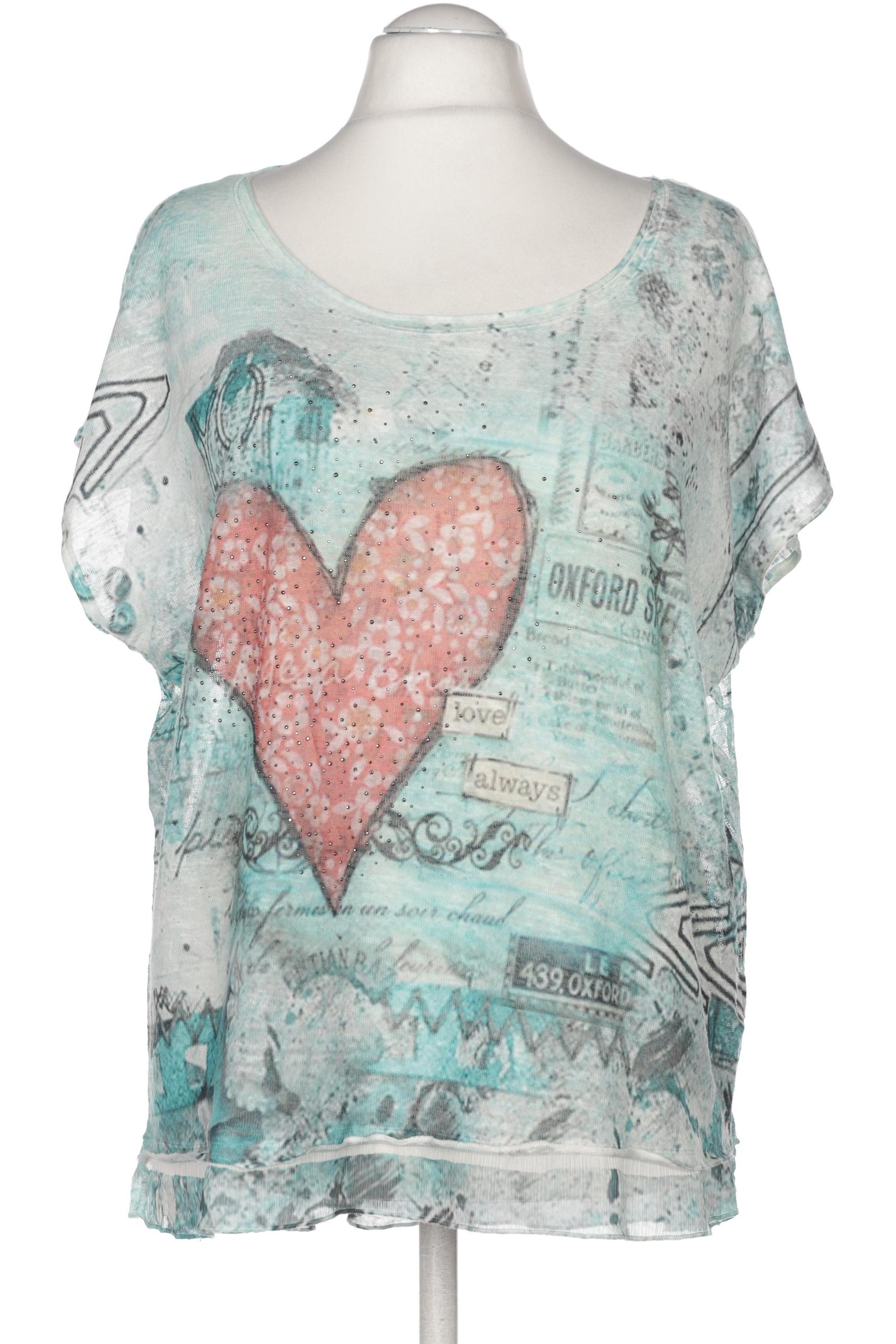 

tredy Damen T-Shirt, türkis, Gr. 52