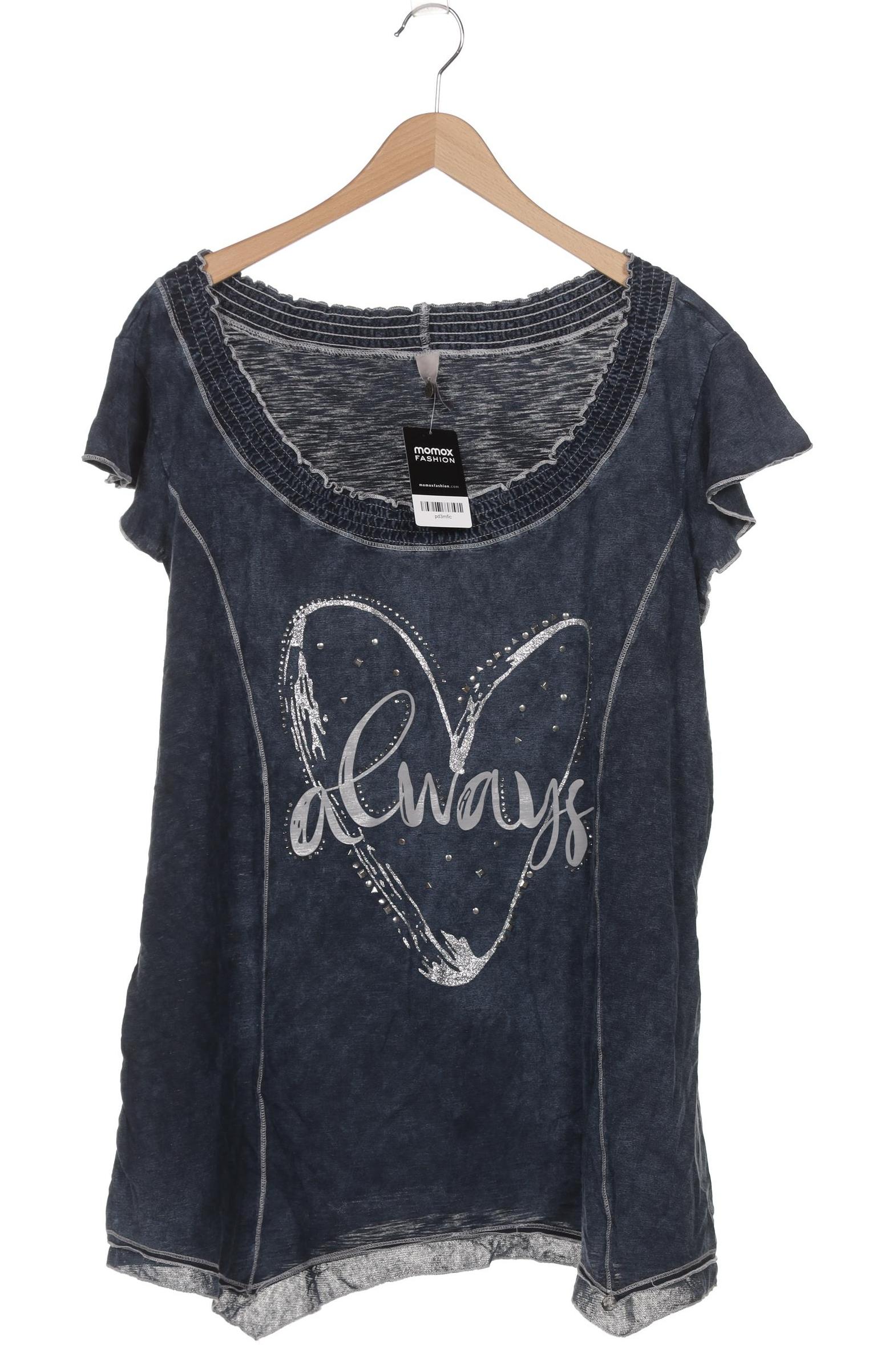 

tredy Damen T-Shirt, marineblau, Gr. 50