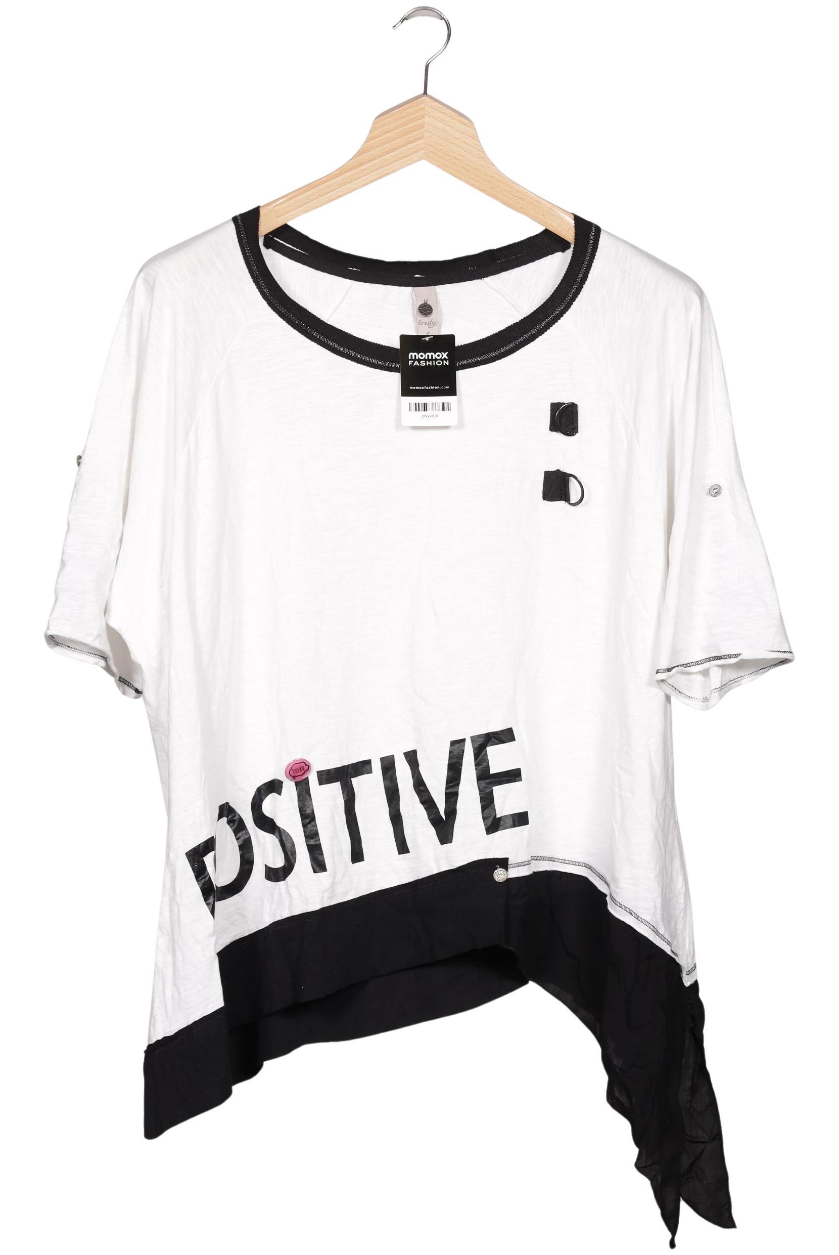 

tredy Damen T-Shirt, weiß, Gr. 52