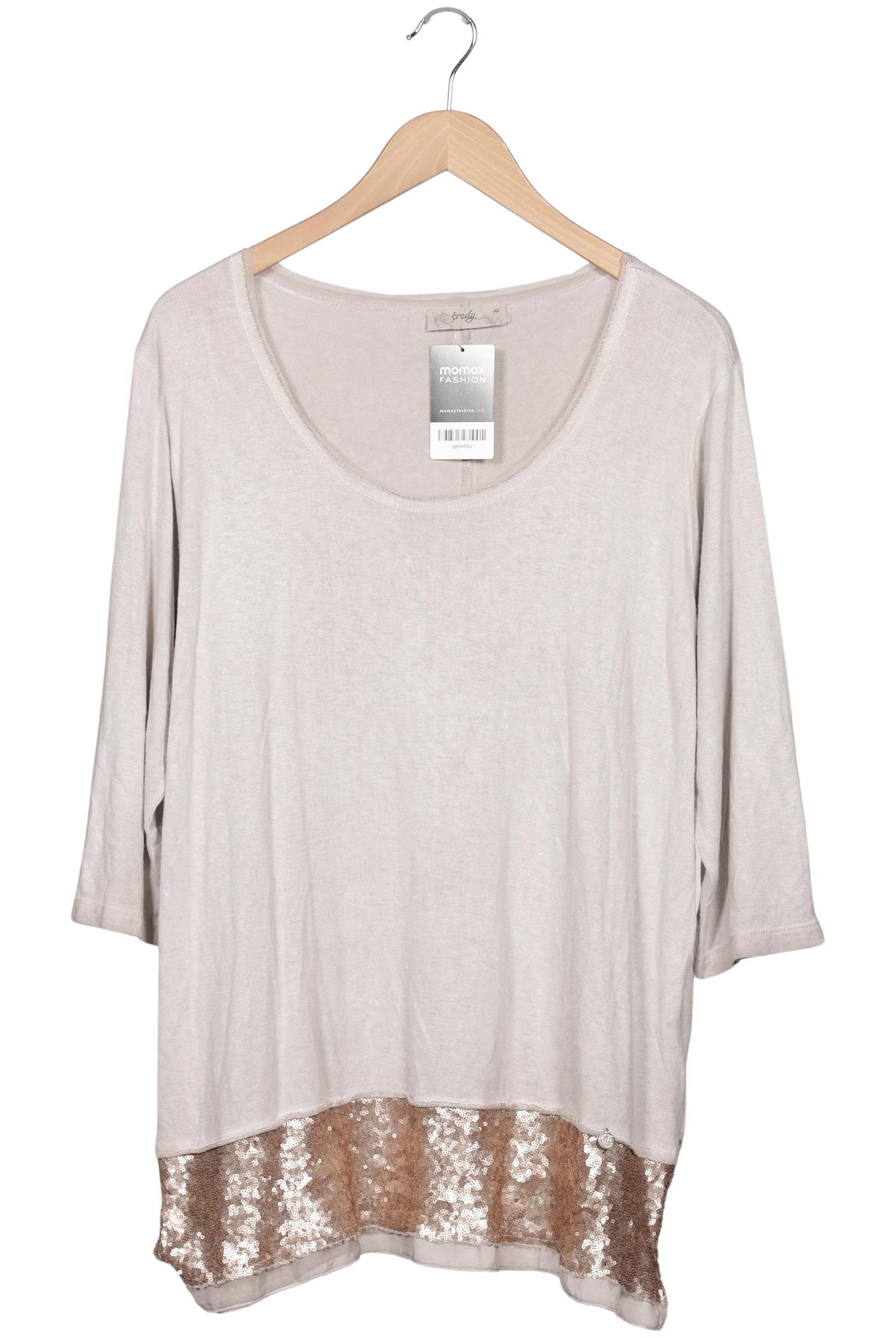 

tredy Damen T-Shirt, beige, Gr. 46