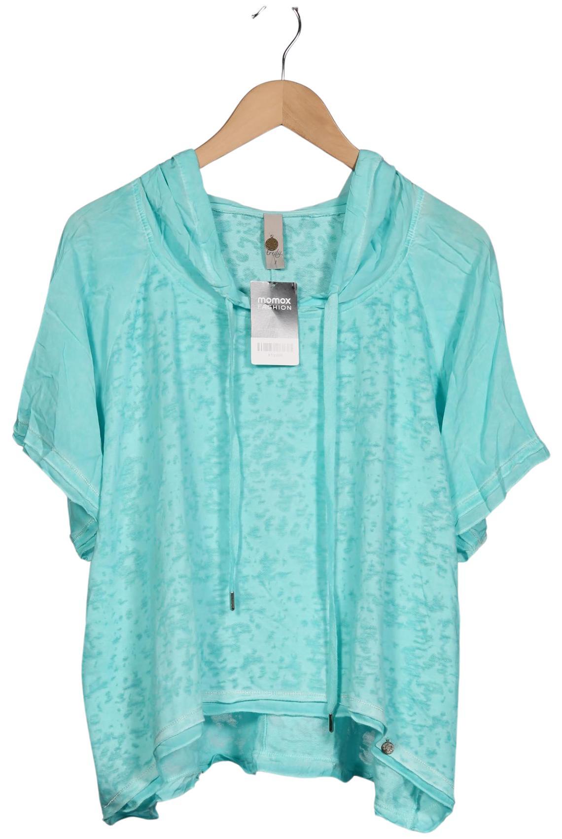 

tredy Damen T-Shirt, türkis, Gr. 52